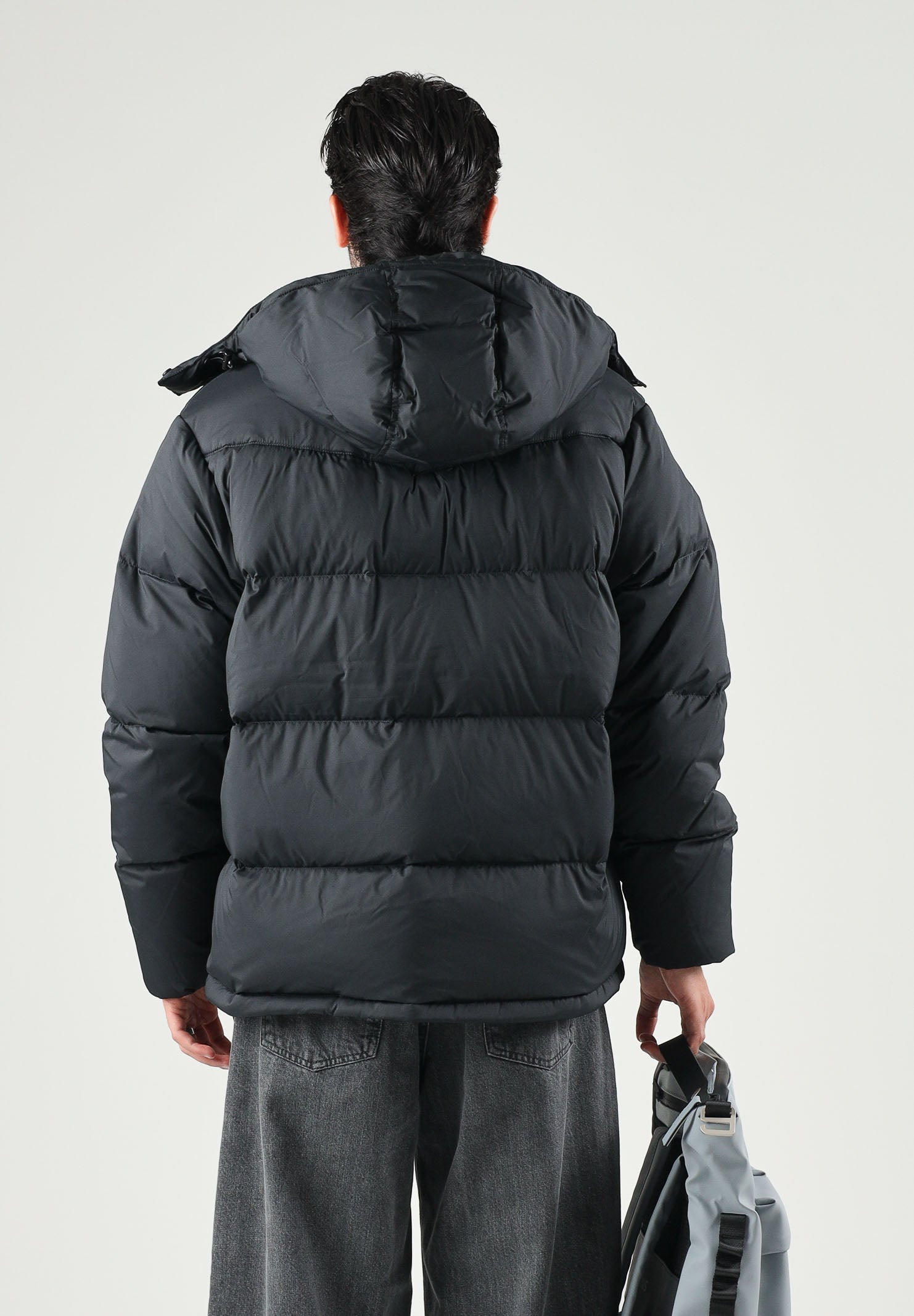 LEVI'S® Bomber MIDWEIGHT PUFFER nero per uomo con cappuccio 007SP-0000 . LEVI'S®