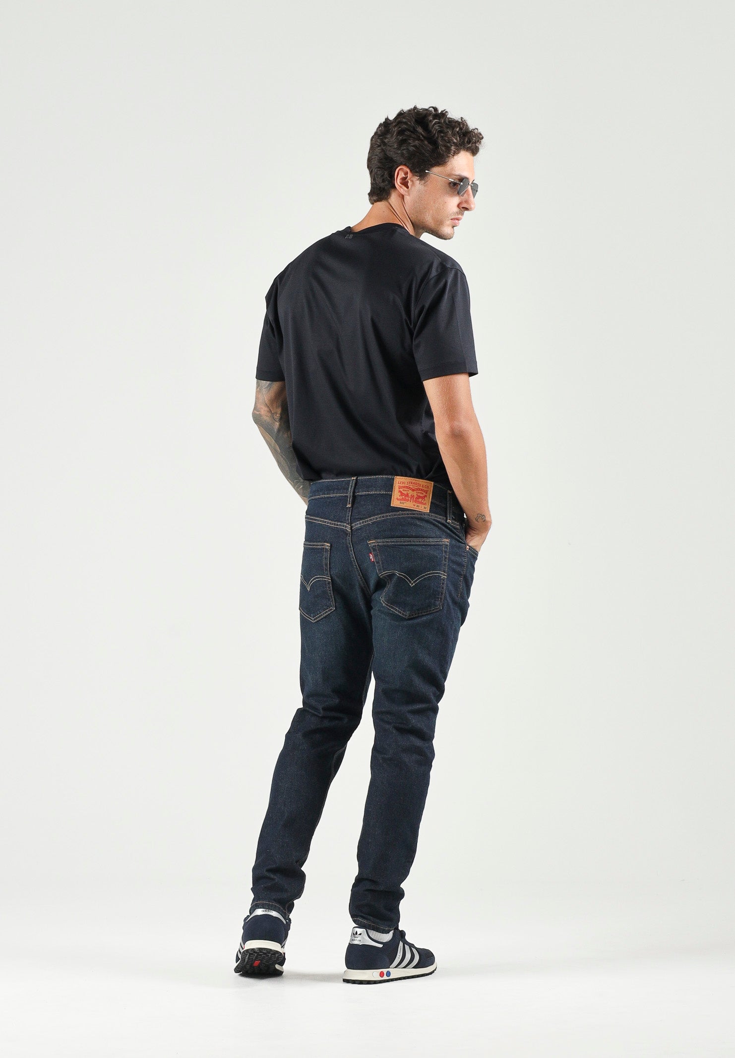 LEVI'S® Jeans 512™ SLIM TAPER dark wash, blu scuro, da uomo<BR/> 28833-1317 . LEVI'S®