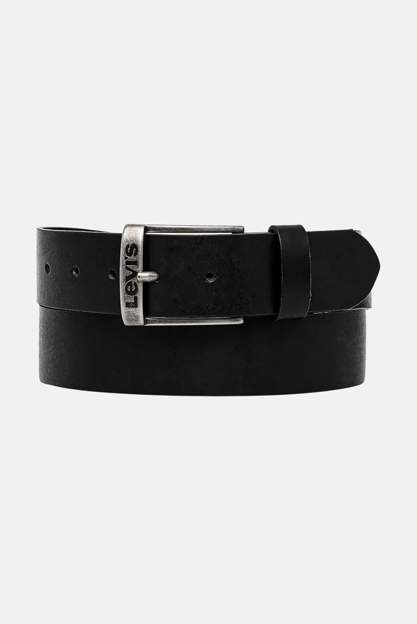 LEVI'S® Cintura DUNCAN BELT nera da uomo con fibbia in metallo. 38016-0019 . LEVI'S®