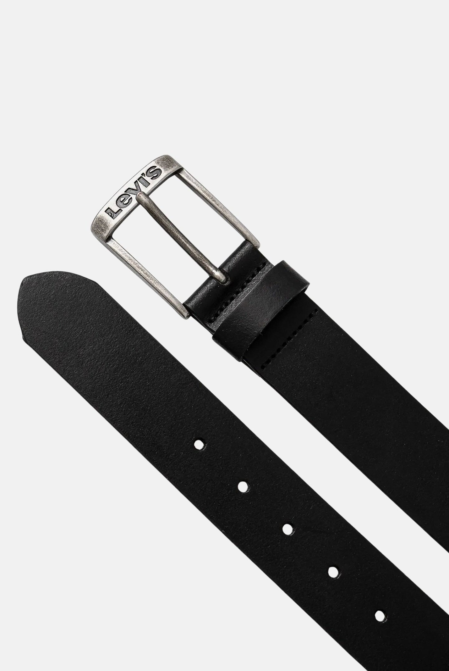 LEVI'S® Cintura DUNCAN BELT nera da uomo con fibbia in metallo. 38016-0019 . LEVI'S®