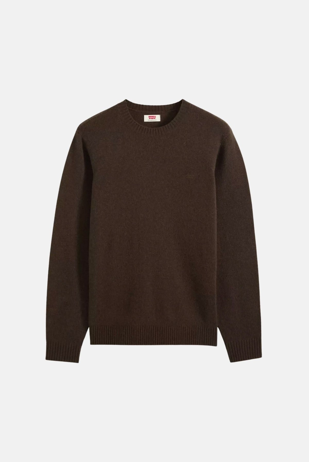 LEVI'S® Maglione HOUSEMARK SWEATER Coffee - Brown, marrone caffè da uomo A4320-0033 . LEVI'S®