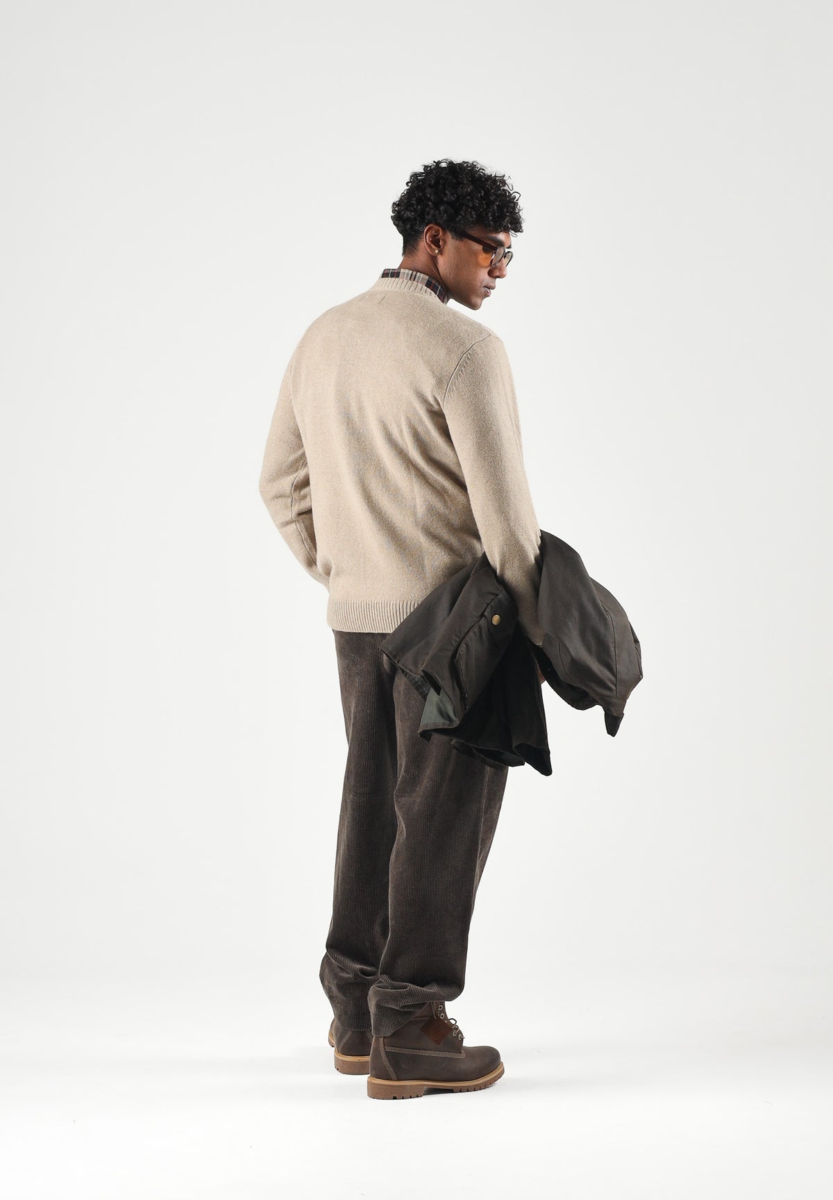 LEVI'S® Maglione girocollo DIAMOND LATICE VINTAGE khaki neutral beige da uomo A4320-0035 . LEVI'S®