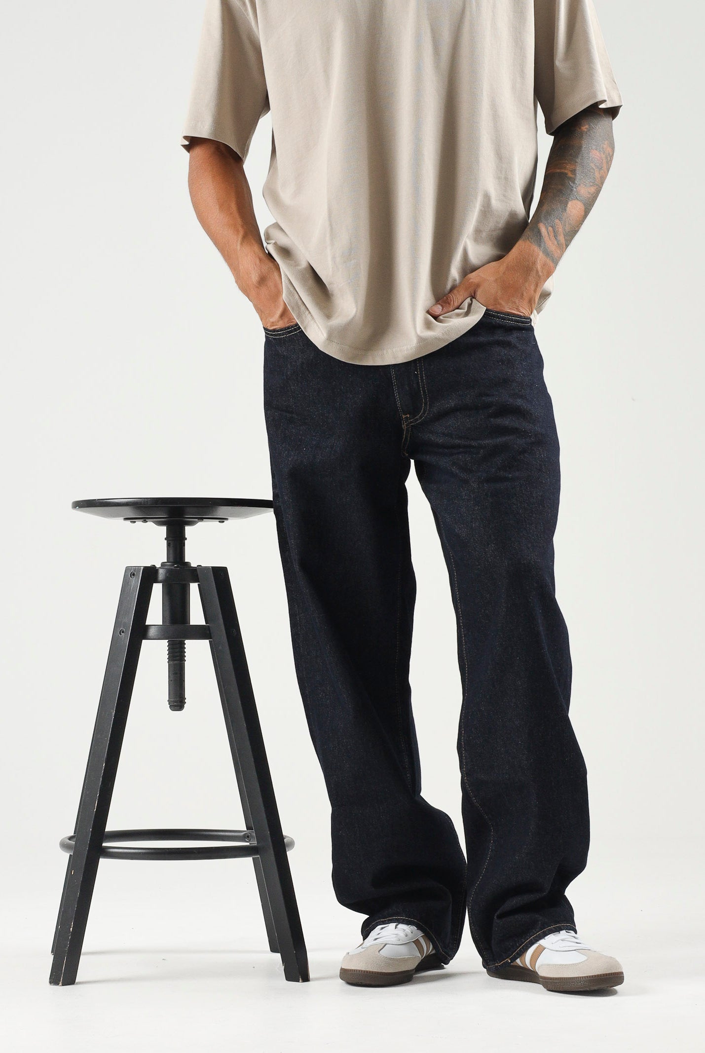 LEVI'S® Jeans 578™ Baggy in denim blu da uomo A4750-0018 . LEVI'S®