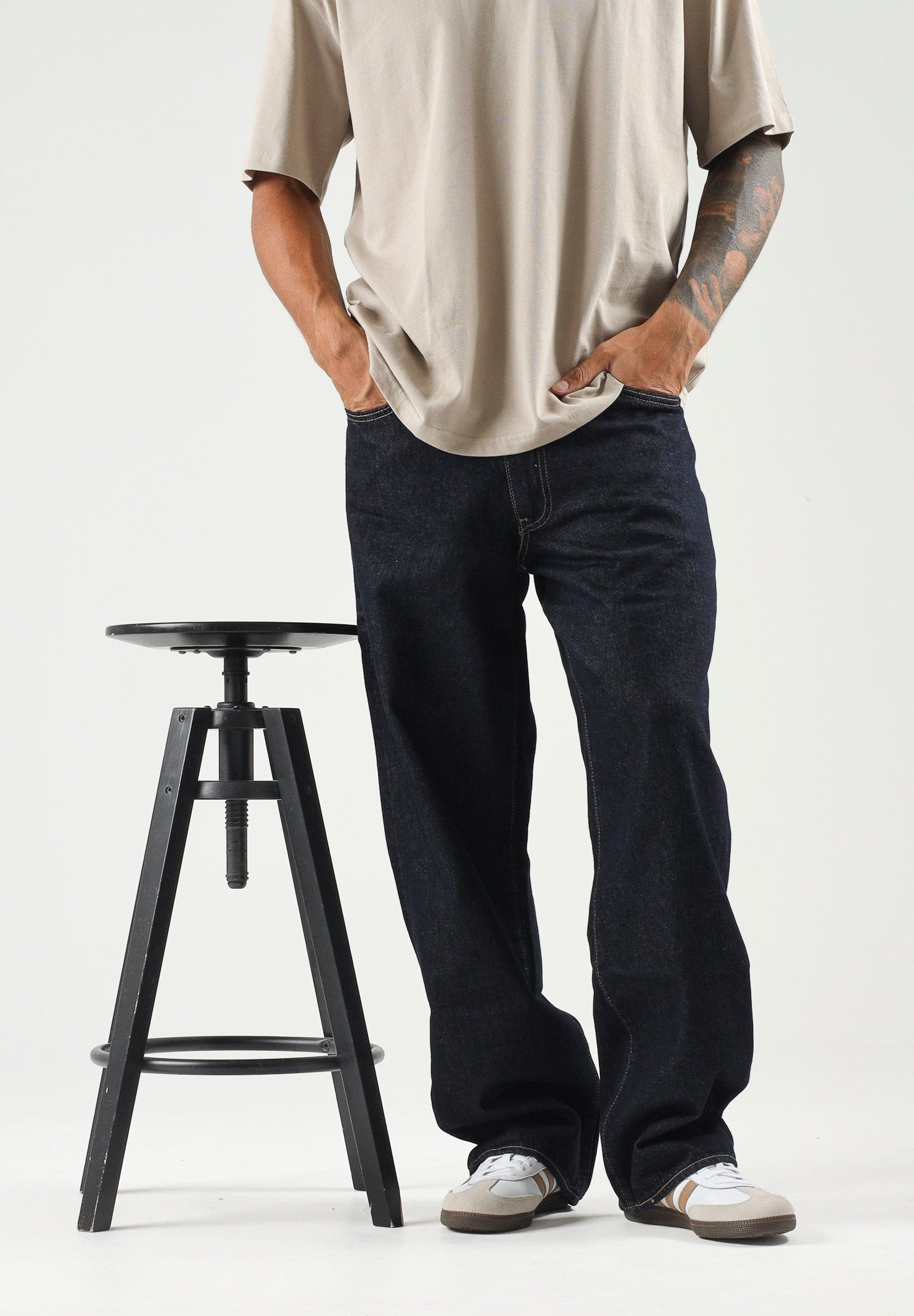 LEVI'S® Jeans 578™ Baggy in denim blu da uomo A4750-0018 . LEVI'S®