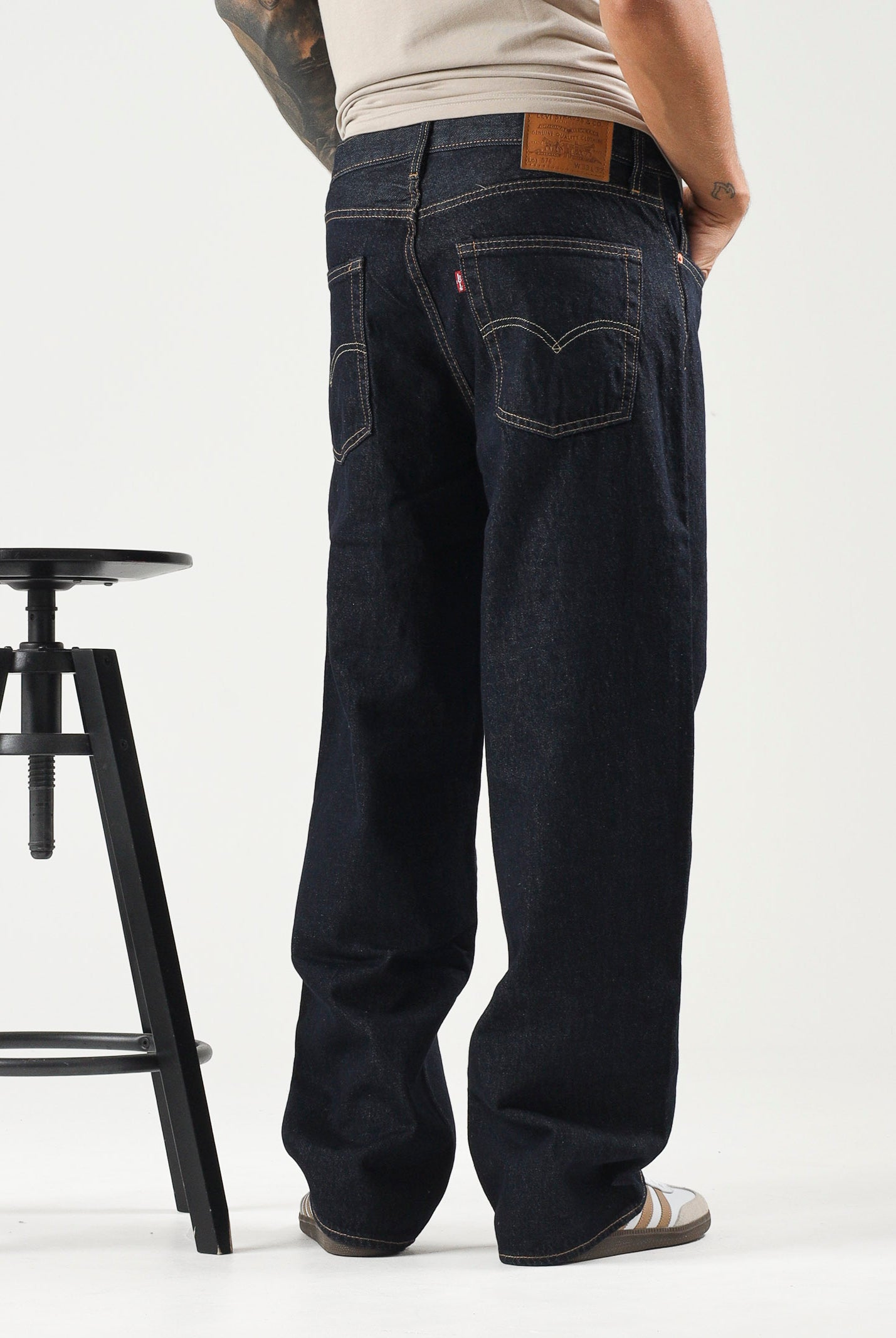 LEVI'S® Jeans 578™ Baggy in denim blu da uomo A4750-0018 . LEVI'S®