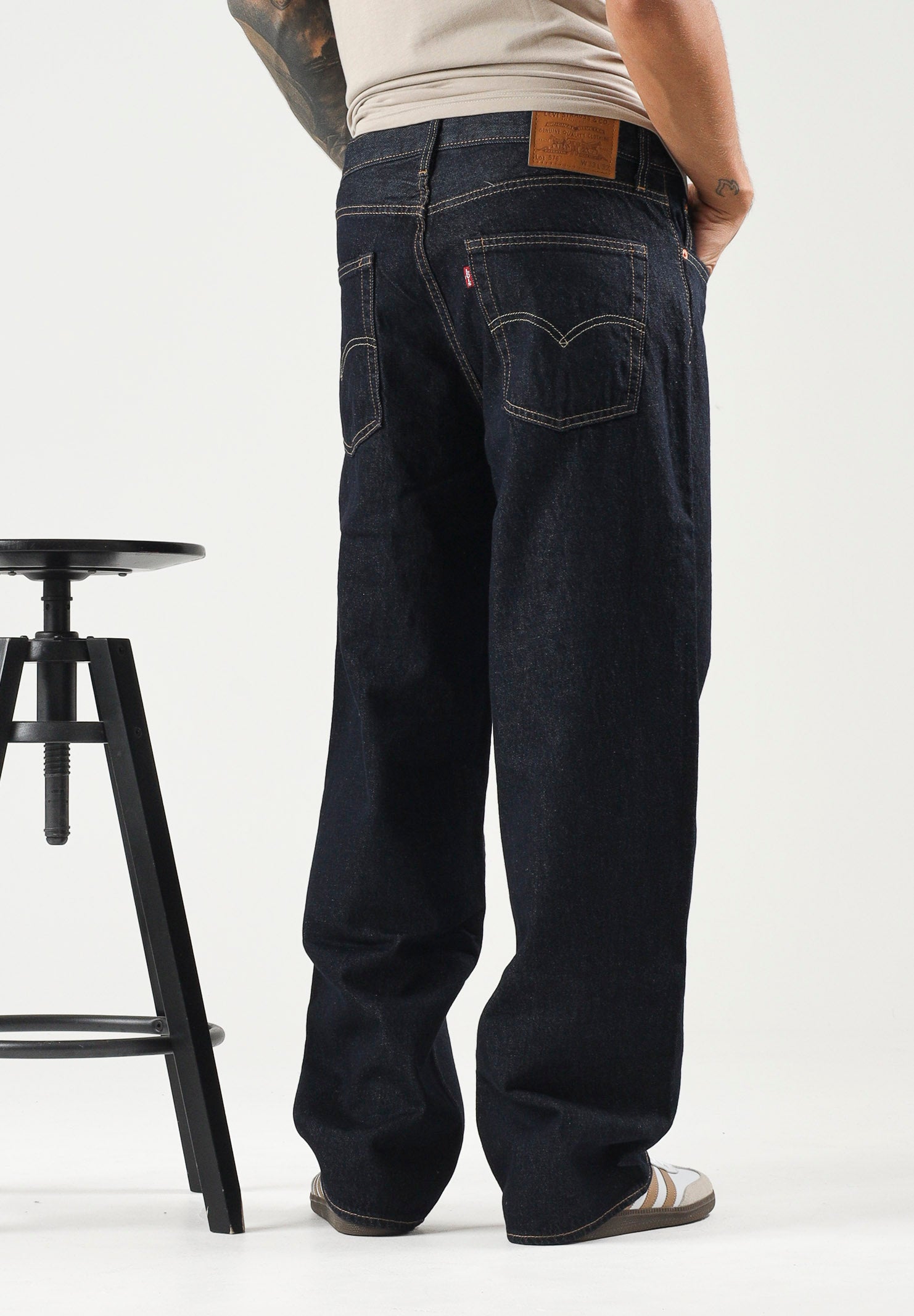 LEVI'S® Jeans 578™ Baggy in denim blu da uomo A4750-0018 . LEVI'S®