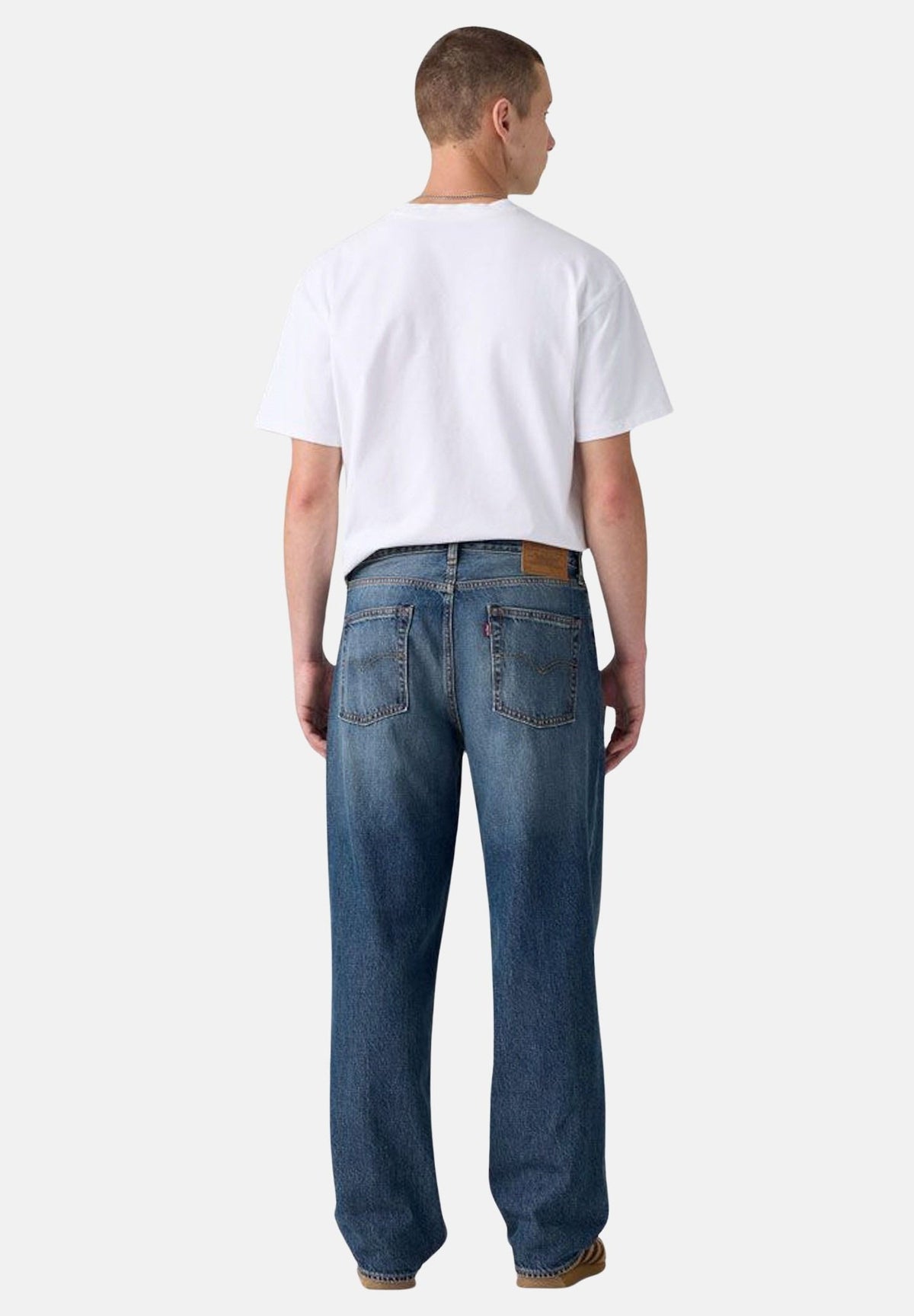 LEVI'S® Jeans blu per uomo con lavaggio medio e taglio baggy A4750-0128 . LEVI'S®