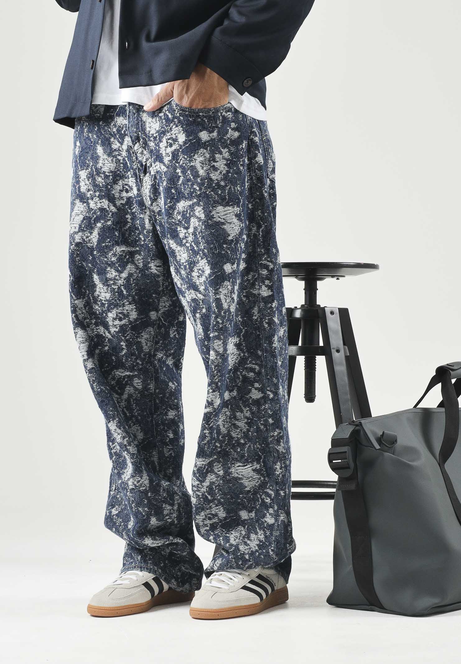 LEVI'S® Jeans 578™ BAGGY Dark Wash, blu indaco scuro, per uomo e donna con motivo fantasia all-over. A4750-0134 . LEVI'S®