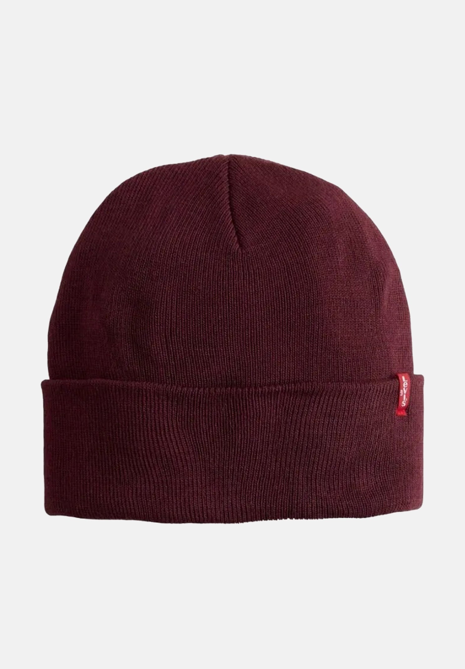 LEVI'S® Berretto di lana Slouchy bordeaux per uomo e donna D7543-0018 . LEVI'S®