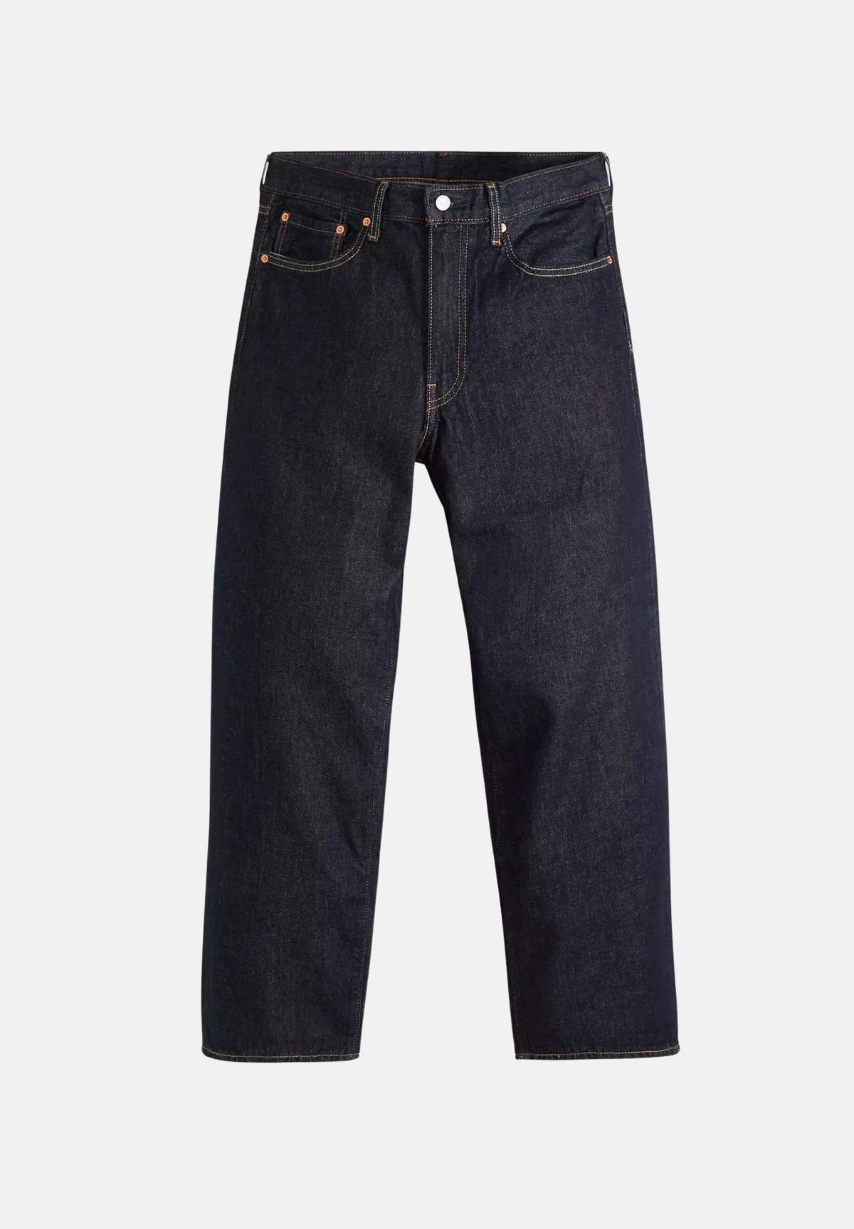 LEVI'S Jeans 578™ BAGGY Dark Indigo blu indaco scuro da uomo, in denim di puro cotone, con vestibilità ampia, gamba dritta e design classico a cinque tasche. A4750-0018 . LEVI'S®