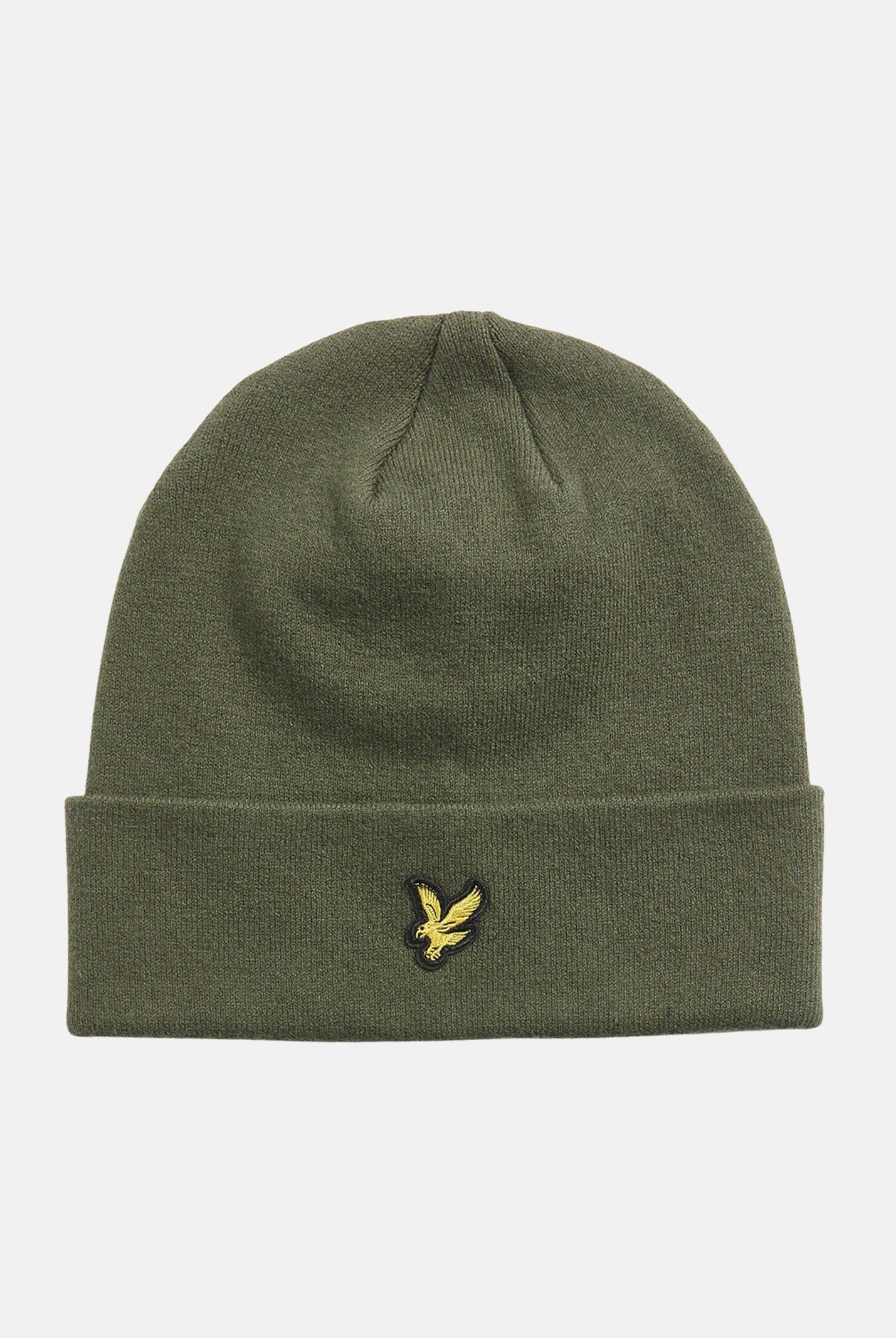 LYLE&SCOTT berretto verde per uomo e donna in maglia con logo HE2313A X848 LYLE & SCOTT
