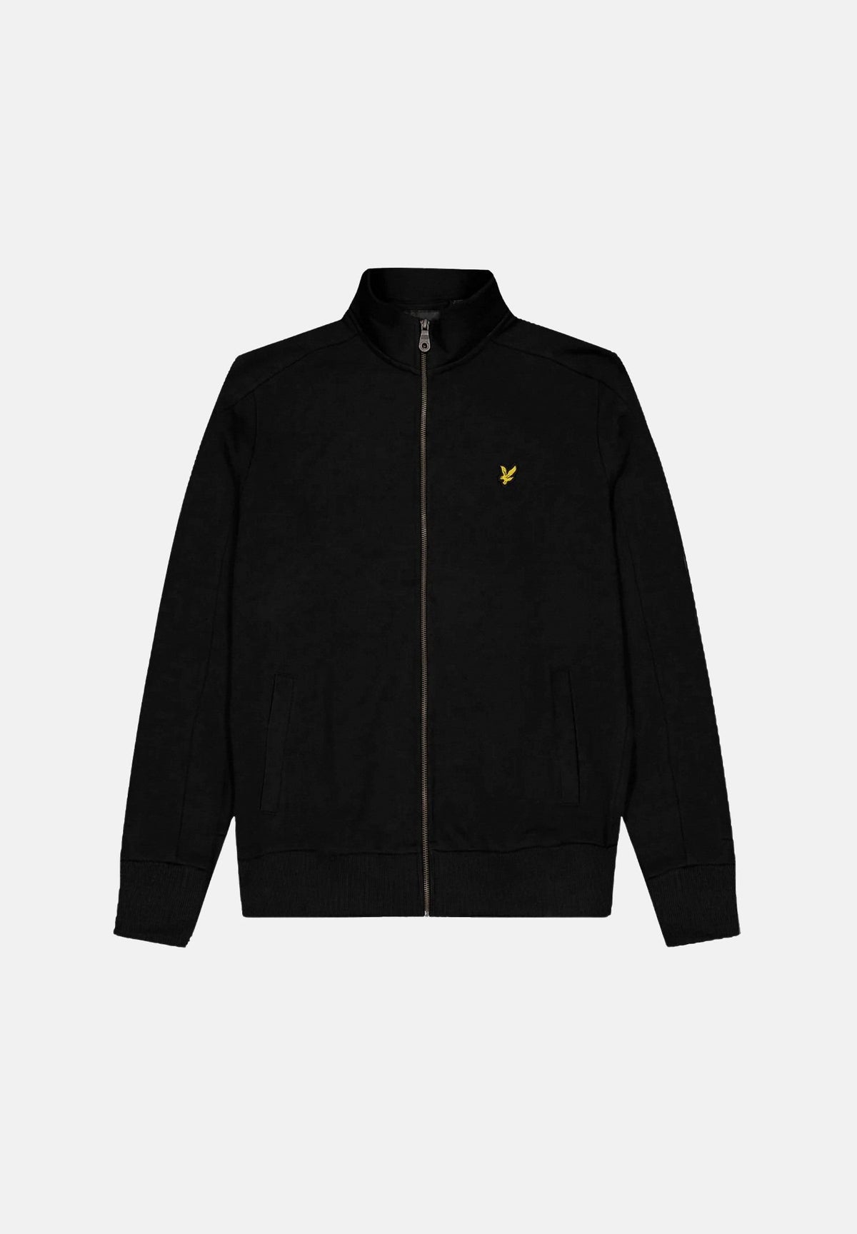 LYLE & SCOTT Felpa con zip nero da uomo con mini logo ML2148V Z865 LYLE & SCOTT