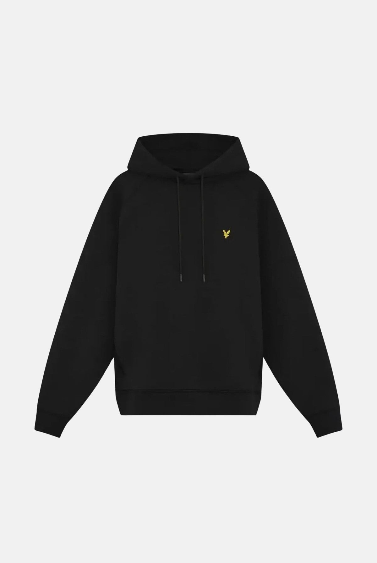 LYLE & SCOTT Felpa con cappuccio CUSHIONED INTERLOCK nero da uomo con mini logo ML2569V Z865 LYLE & SCOTT