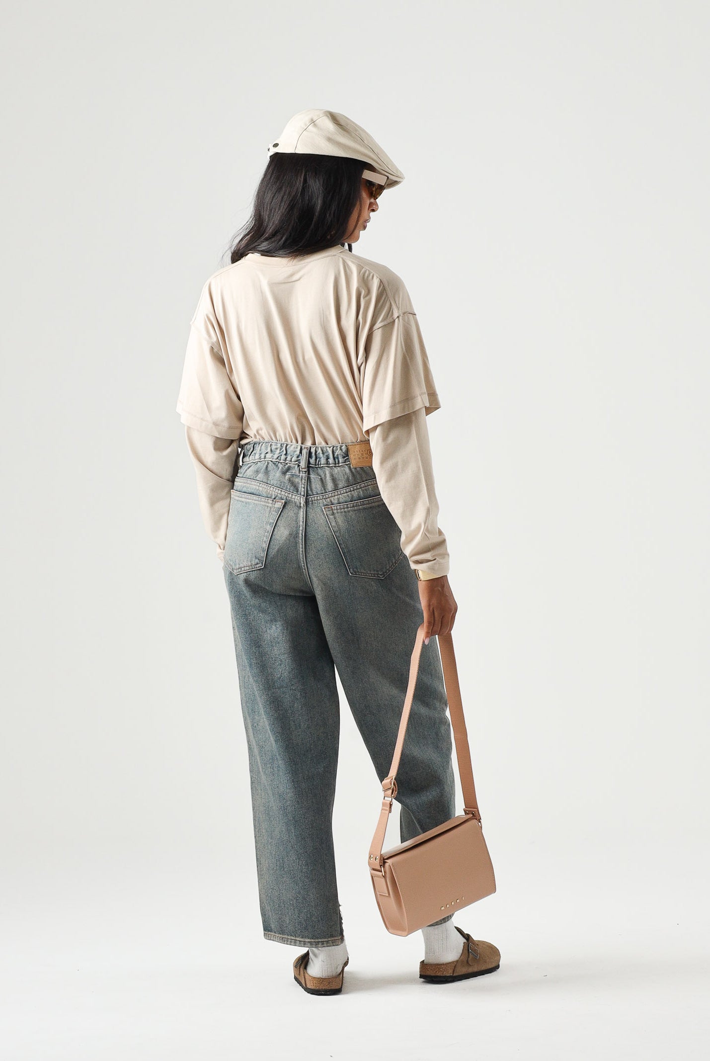 MM6 MAISON MARGIELA Jeans 5 Pockets in denim per donna, ragazzi e bambini con cinque tasche, gamba dritta M60452MM08D M601 MAISON MARGIELA