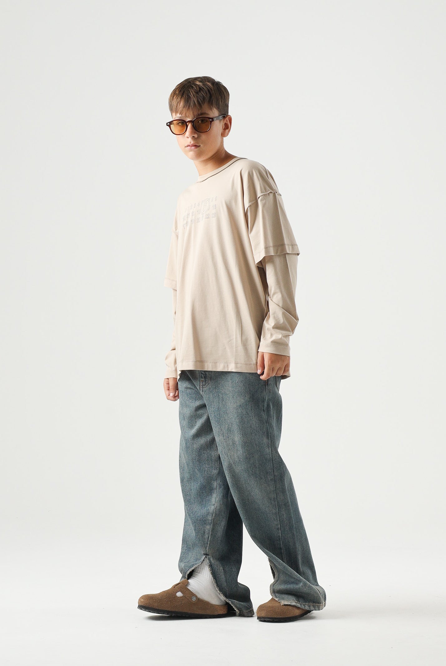 MM6 MAISON MARGIELA Jeans 5 Pockets in denim per donna, ragazzi e bambini con cinque tasche, gamba dritta M60452MM08D M601 MAISON MARGIELA