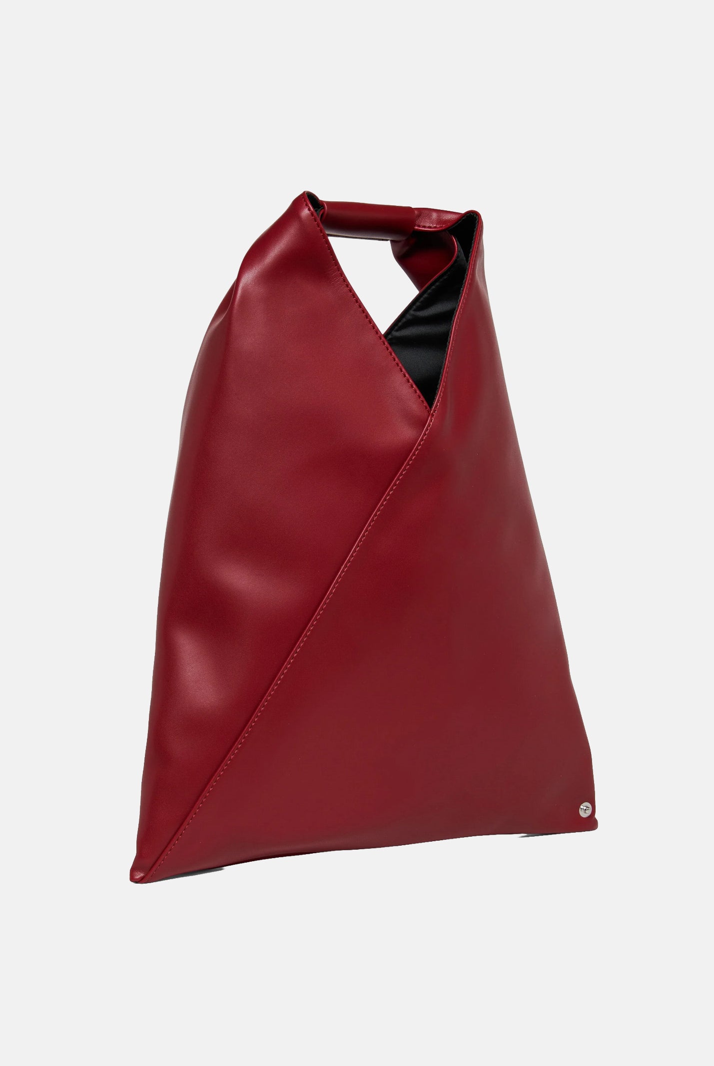 MAISON MARGIELA Borsa JAPANESE BAG rosso da donna con iconica forma triangolare M60607P4313 T4324 MAISON MARGIELA
