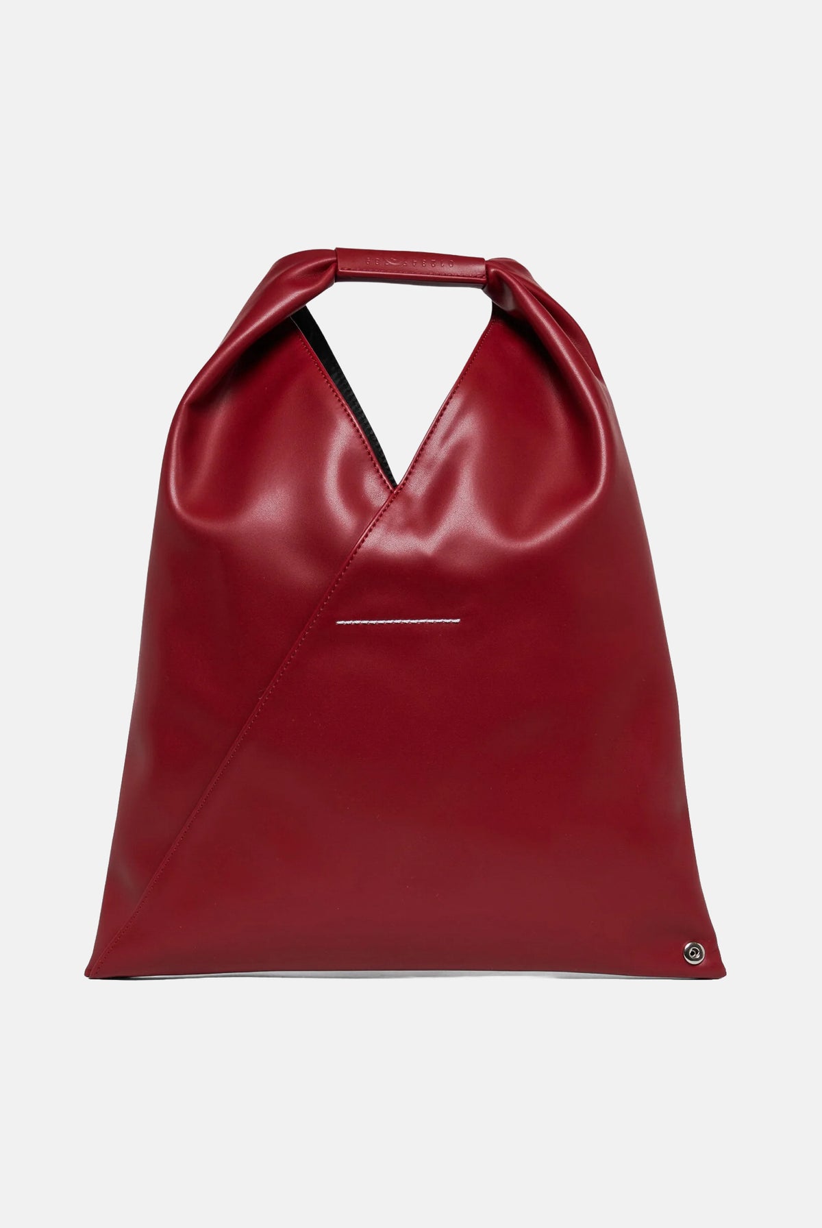 MAISON MARGIELA Borsa a spalla JAPANESE BAG rosso da donna con iconica forma triangolare M60607P4313 T4324 MAISON MARGIELA