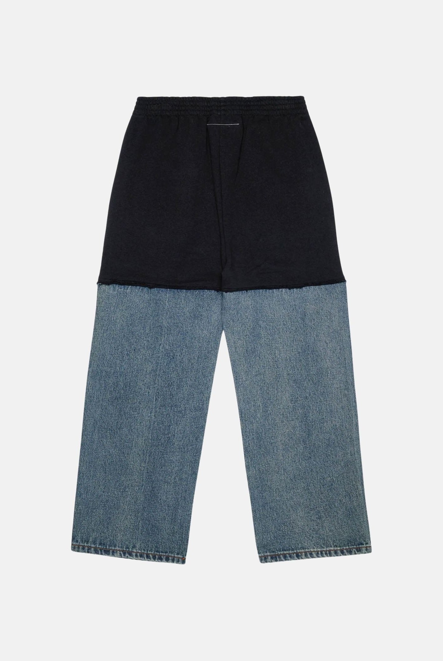 MM6 MAISON MARGIEL Jeans PANTS IBRID denim-nero per donna, ragazzi e bambini M61084MM09G M6C08 MAISON MARGIELA