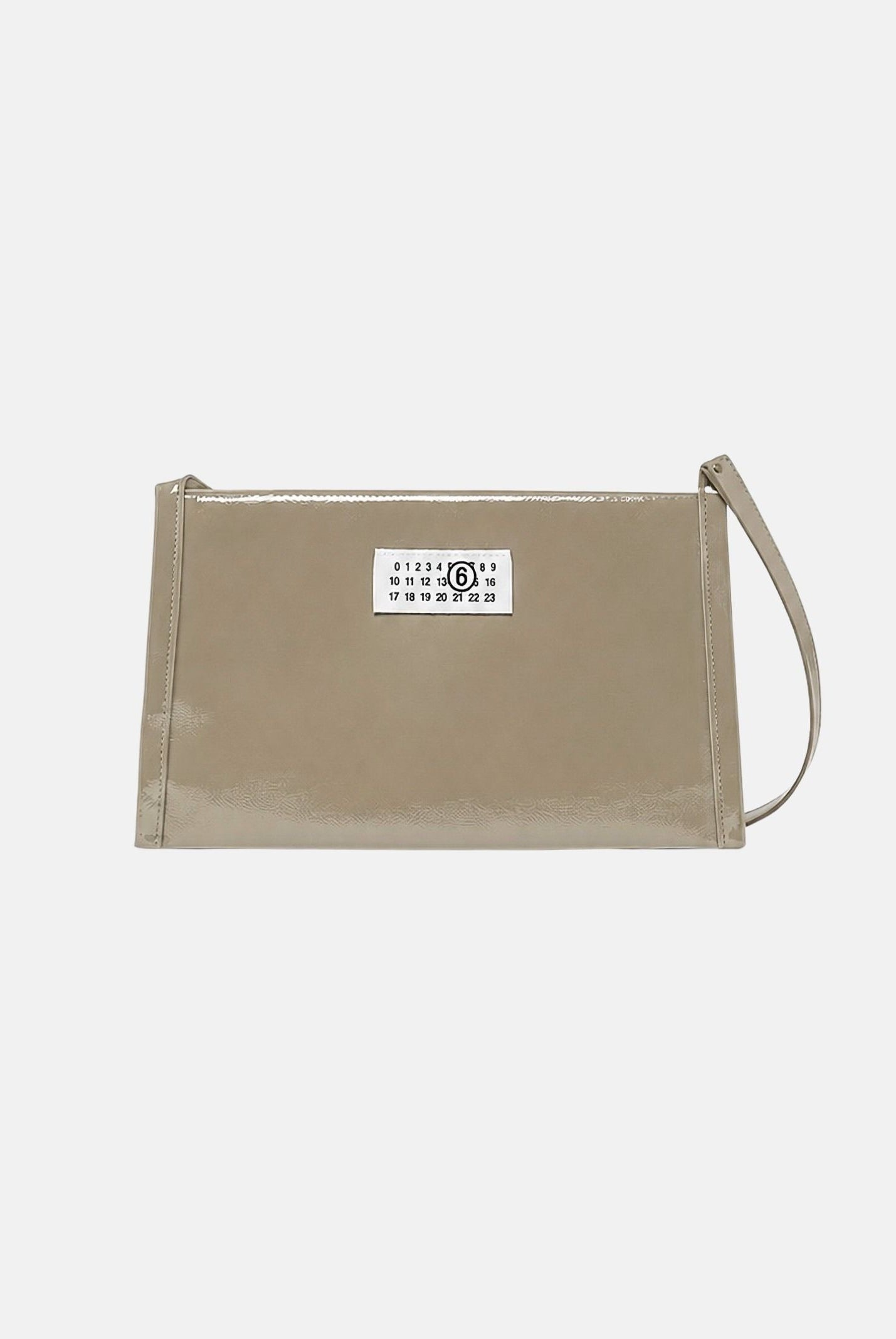 MAISON MARGIELA Borsa mini oliver grigio da donna e bambina con tracolla<BR/> M61142MM09H M6516 MAISON MARGIELA