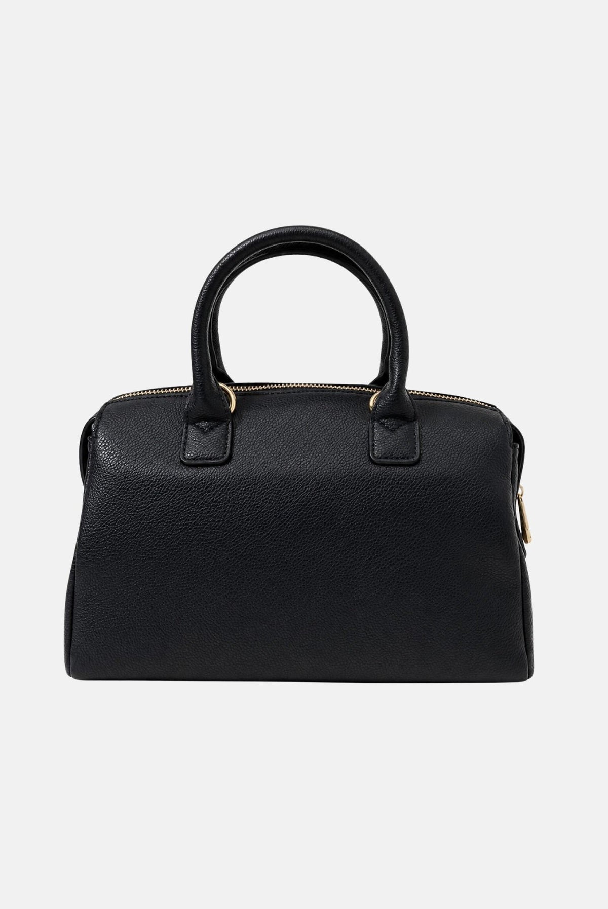 MARC ELLIS Borsa a mano ALYSA MACRO nera per donna con elegante manico rigido superiore e tracolla logata coordinata. ALYSA-MACRO BLLIGO MARC ELLIS