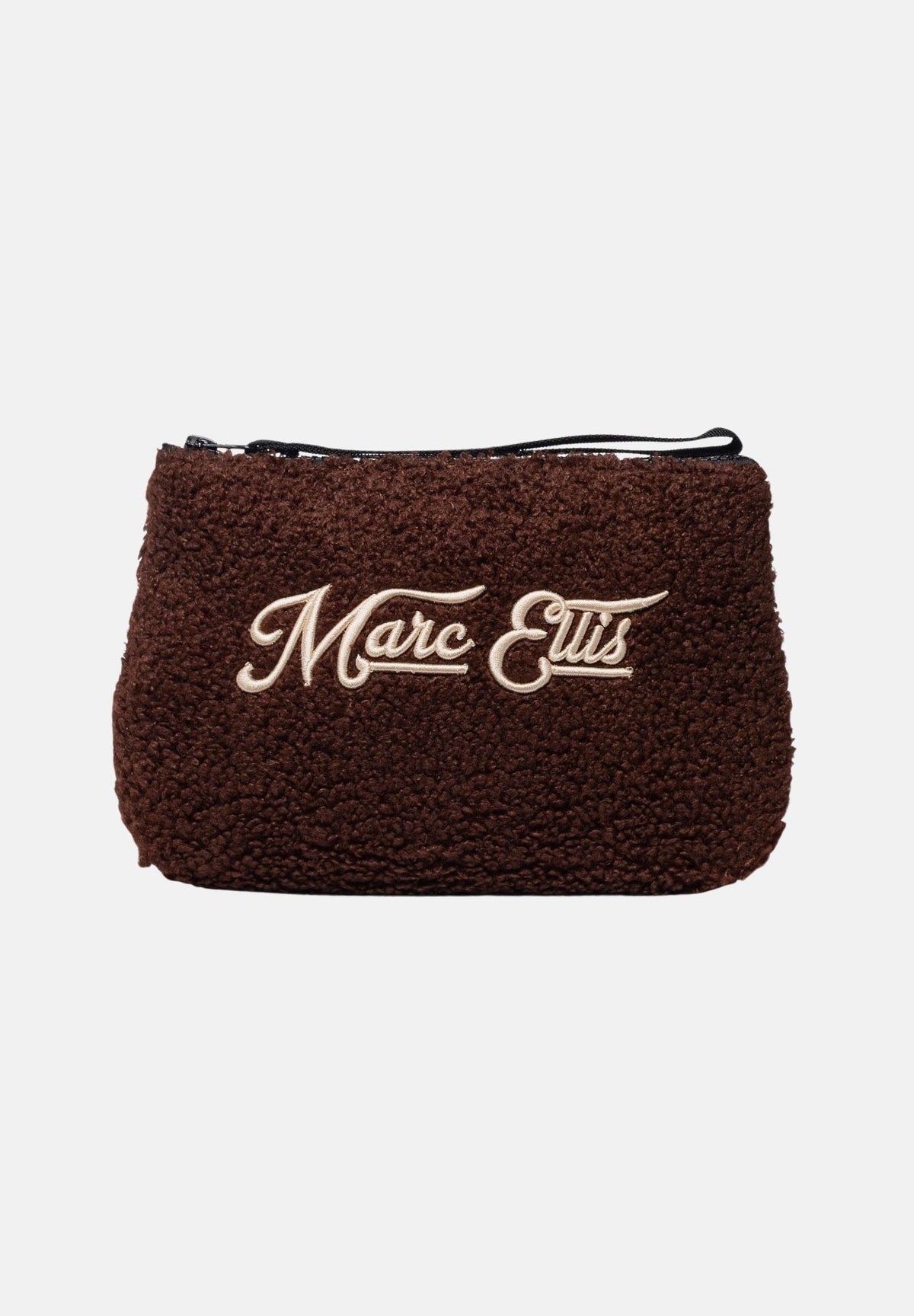 MARC ELLIS Pochette a mano BUBY FRIZZ C marrone choccolate per donna con soffice rivestimento in ecopelliccia effetto teddy BUBY-FRIZZ-C CH MARC ELLIS