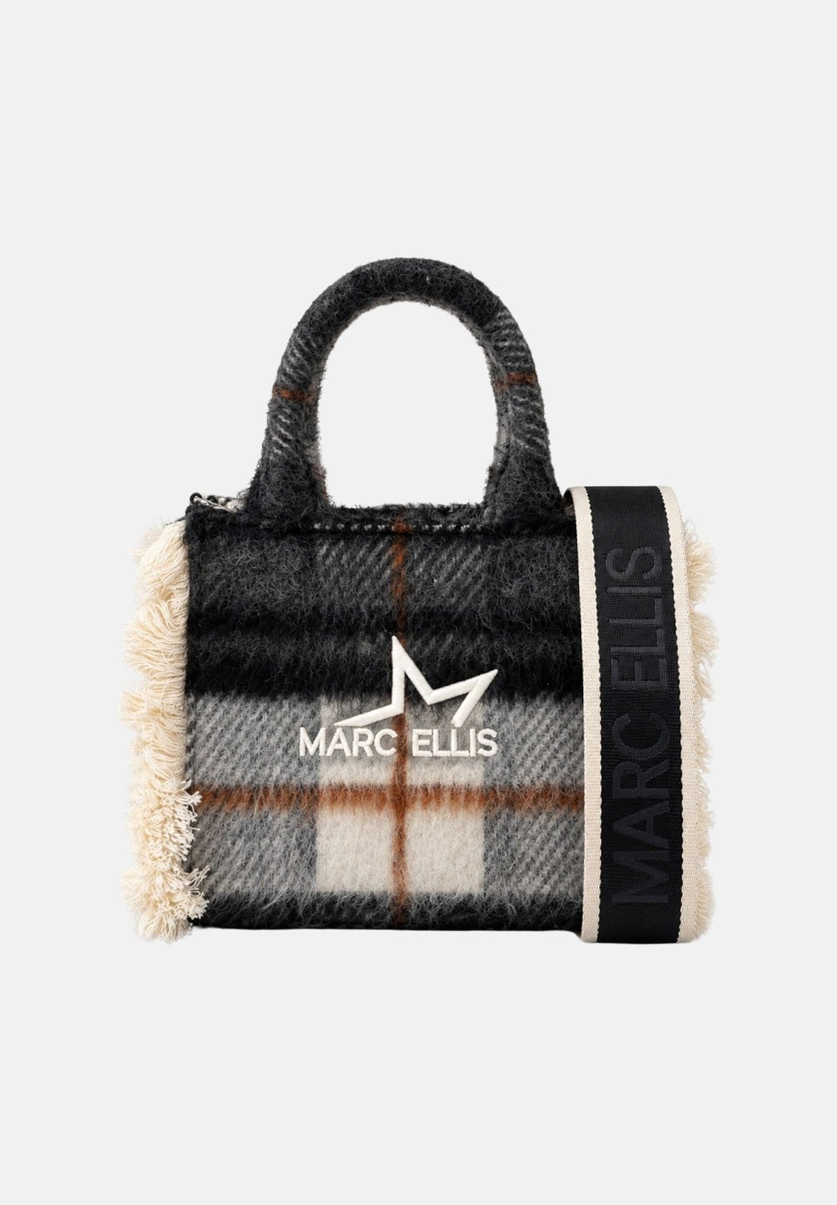 BUBY-PLAID-S BL MARC ELLIS