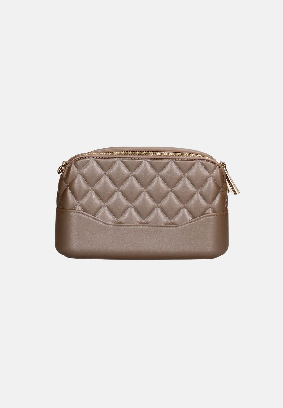 MARC ELLIS Borsa a tracolla FLAT-BLOOM bronzo chiaro per donna con elegante trapuntatura FLAT-BLOOM-27 BRLIGO MARC ELLIS