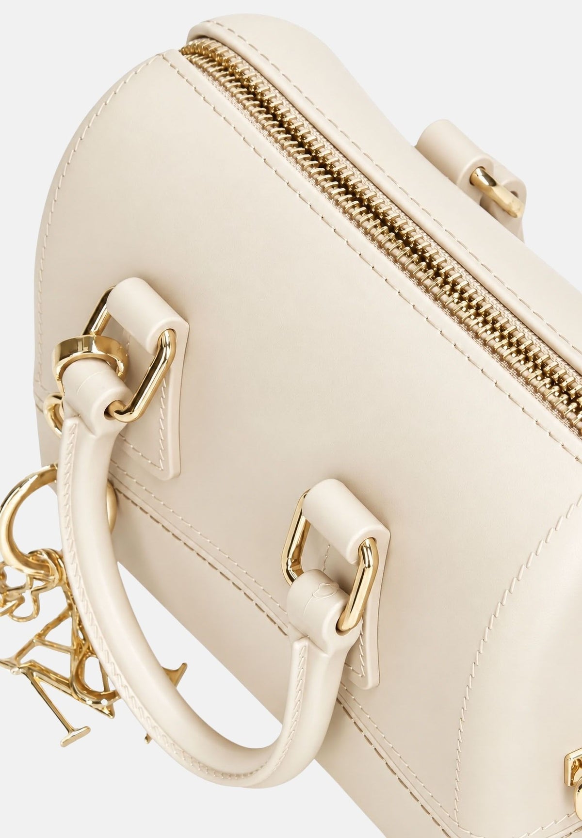 MARC ELLIS Borsa a mano FLAT-ESTREL S beige chiaro per donna con finitura liscia gommata FLAT-ESTREL-S27 DABELIGO MARC ELLIS