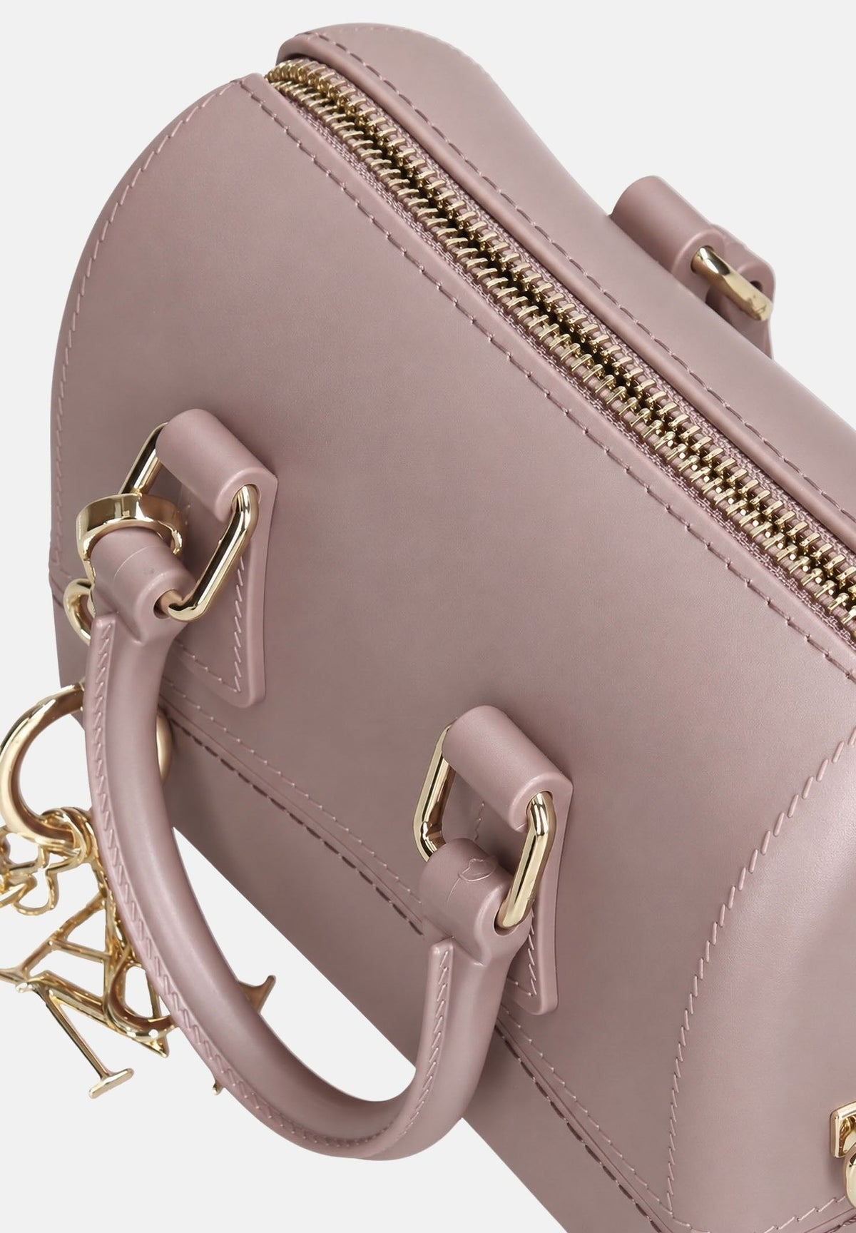 MARC ELLIS Borsa a mano FLAT-ESTREL rosa cipria per donna con finitura liscia gommata FLAT-ESTREL-S27 MIROLIGO MARC ELLIS