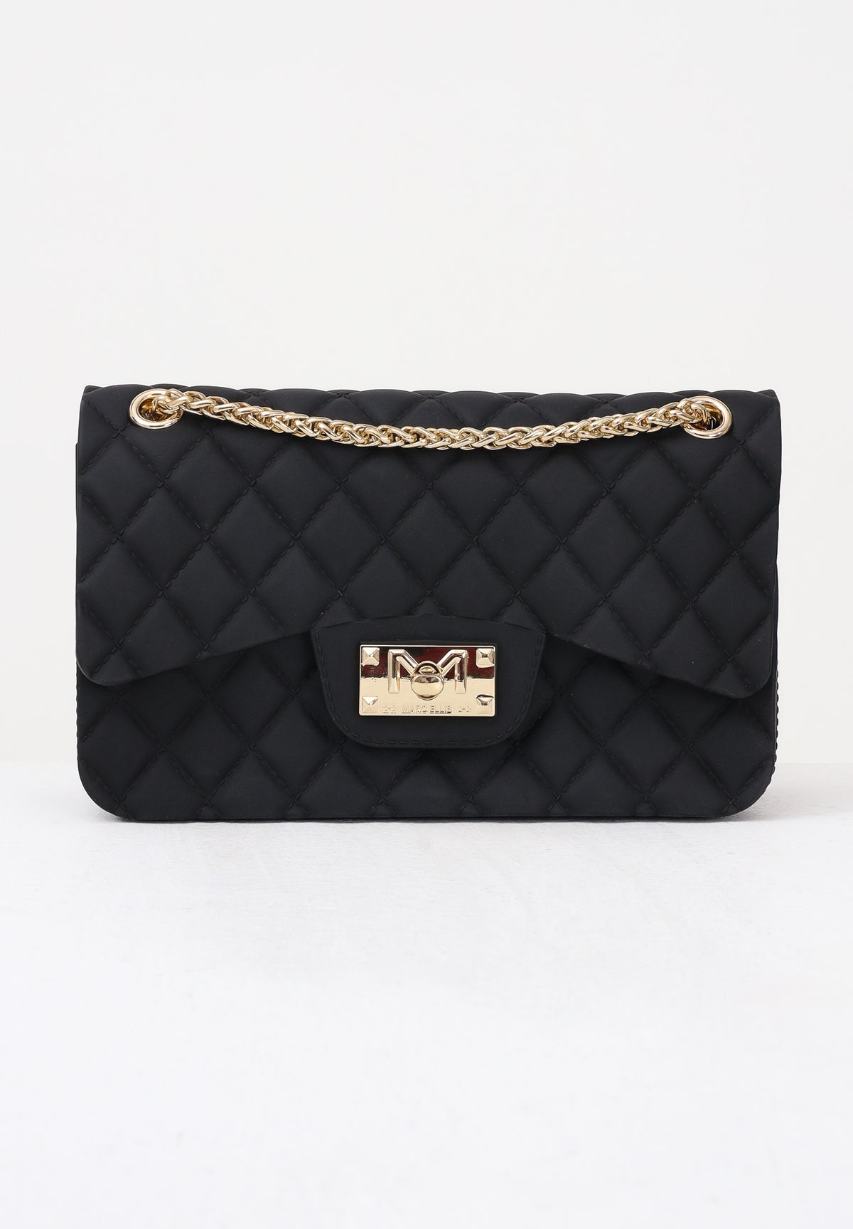 MARC ELLIS Borsa a tracolla Flat Falcon S nera da donna con lavorazione trapuntata FLAT-FALCON-S BLLIGO MARC ELLIS