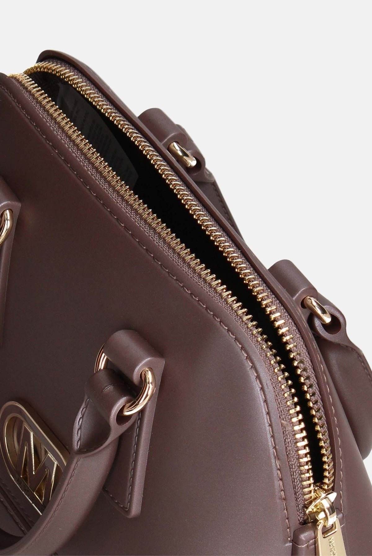 MARC ELLIS Borsa a mano FLAT MADDY choccolate marrone da donna in similpelle dalla finitura semi-opaca FLAT-MADDY CHLIGO MARC ELLIS