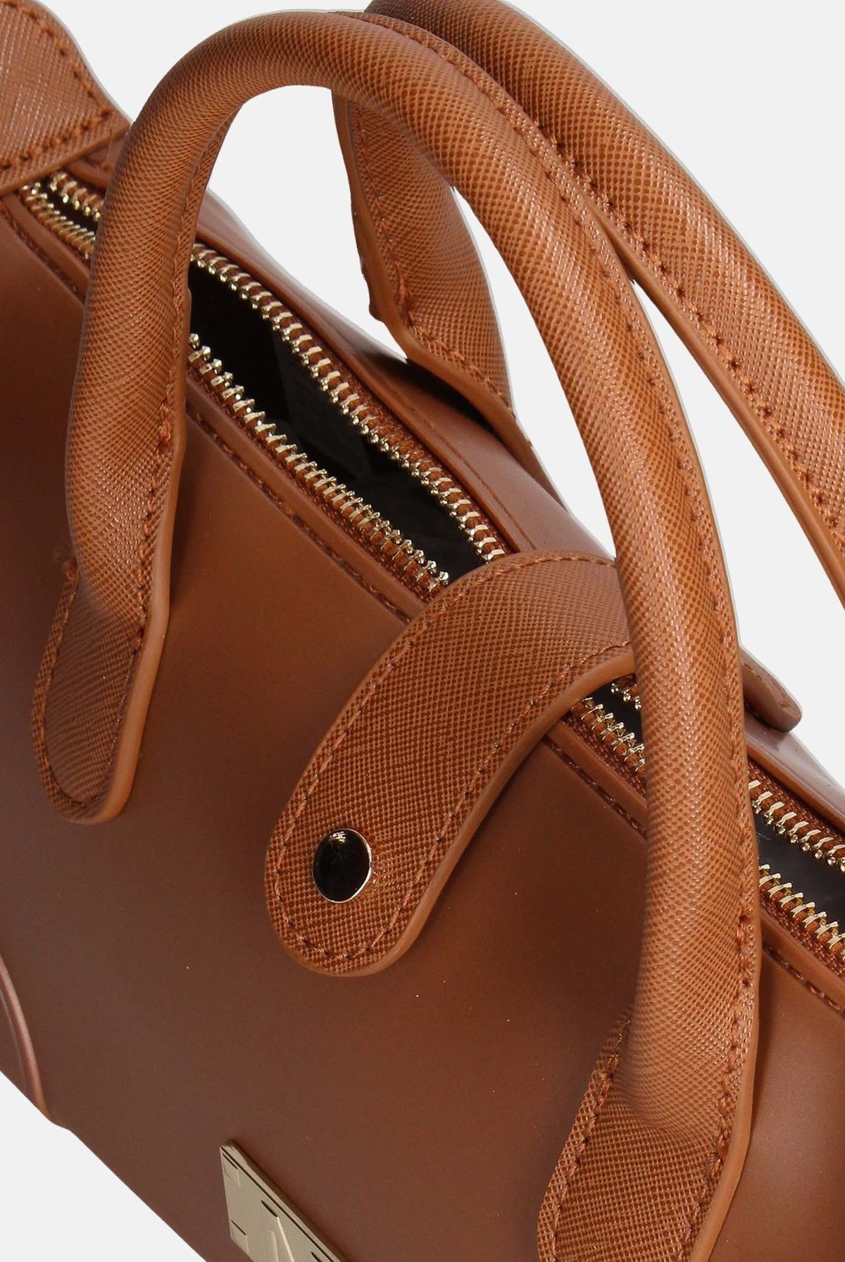 MARC ELLIS Borsa a mano LOLLIPPOP marrone cuoio per donna in similpelle liscia LOLLIPOP-M27 DATALIGO MARC ELLIS