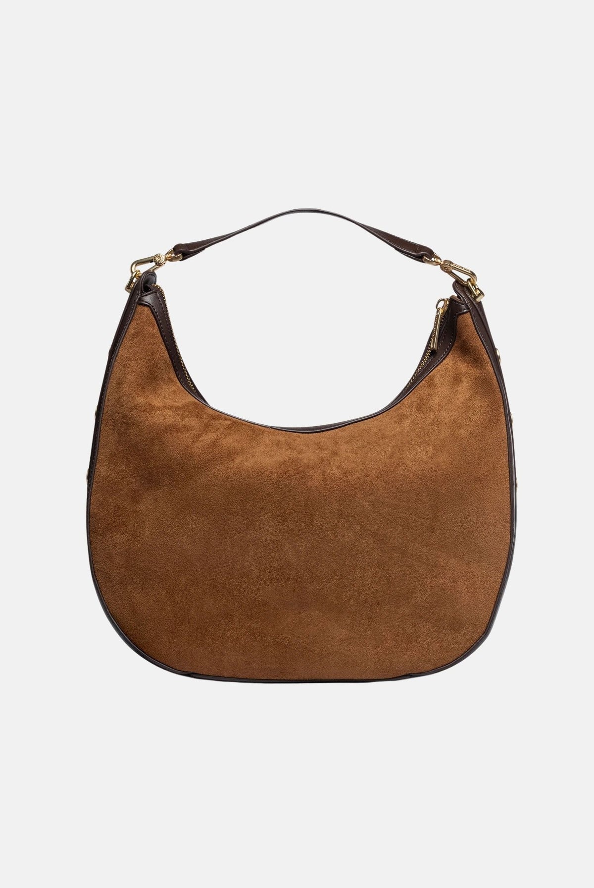 MARC ELLIS Borsa SINDY-KEYTA marrone cuoio per donna con morbida struttura hobo scamosciata SINDY-KEY TA MARC ELLIS