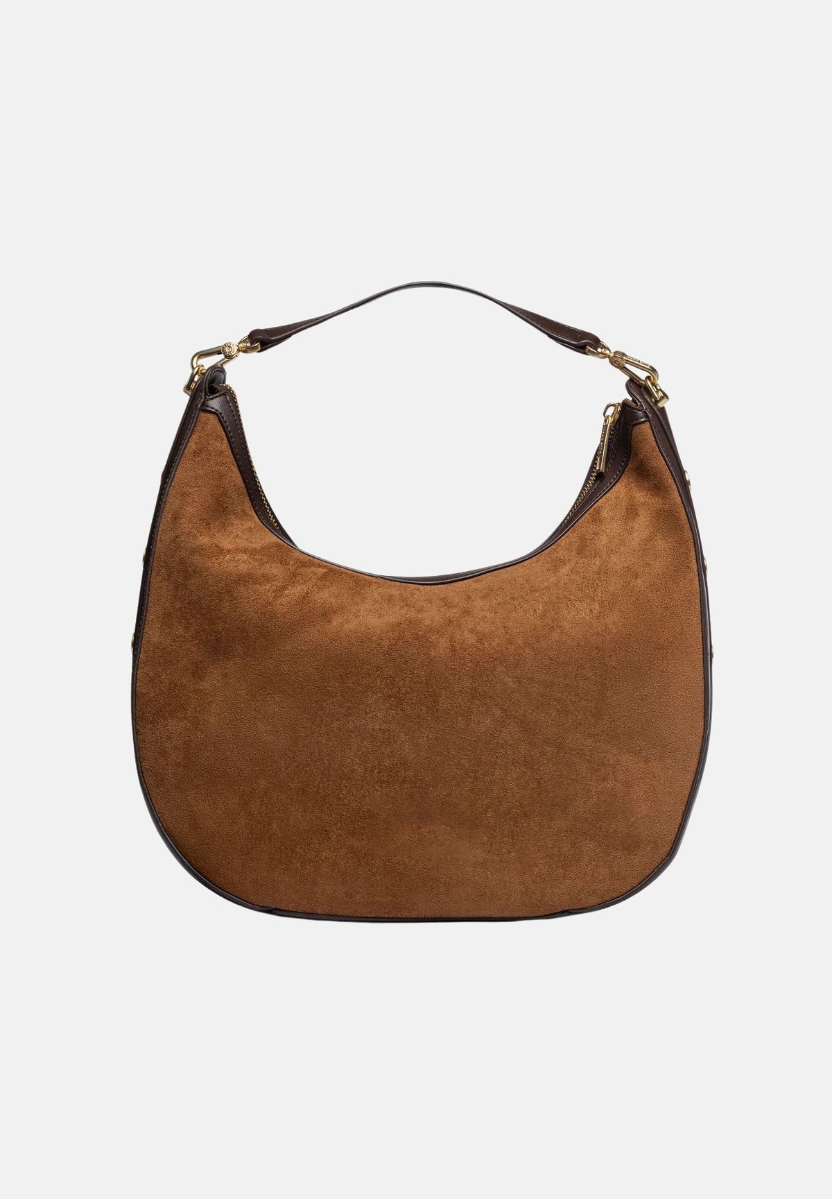 MARC ELLIS Borsa SINDY-KEYTA marrone cuoio per donna con morbida struttura hobo scamosciata SINDY-KEY TA MARC ELLIS