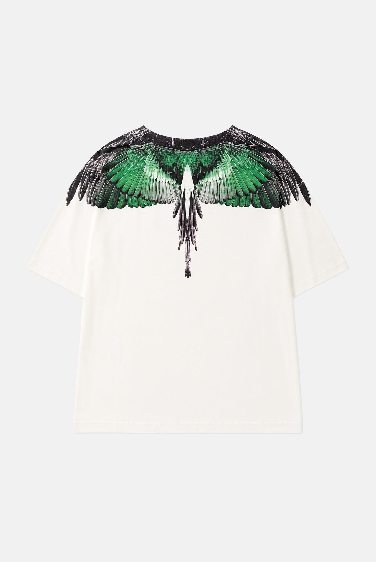 MARCELO BURLON COUNTY OF MILAN T-shirt white per uomo con iconico motivo ali multicolor. F6CMMATH049 412 MARCELO BURLON COUNTY OF MILAN