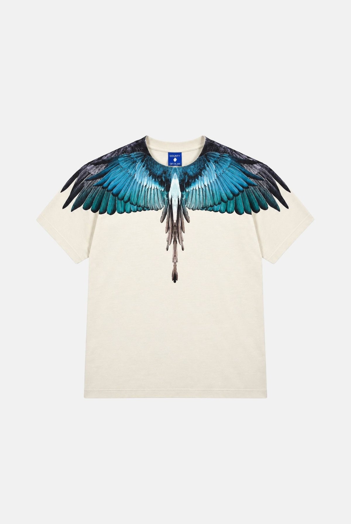 MARCELO BURLON COUNTY OF MILAN T-shirt WINGS cocco per donna, ragazzi e bambini F6CMJBTH034 412 MARCELO BURLON COUNTY OF MILAN