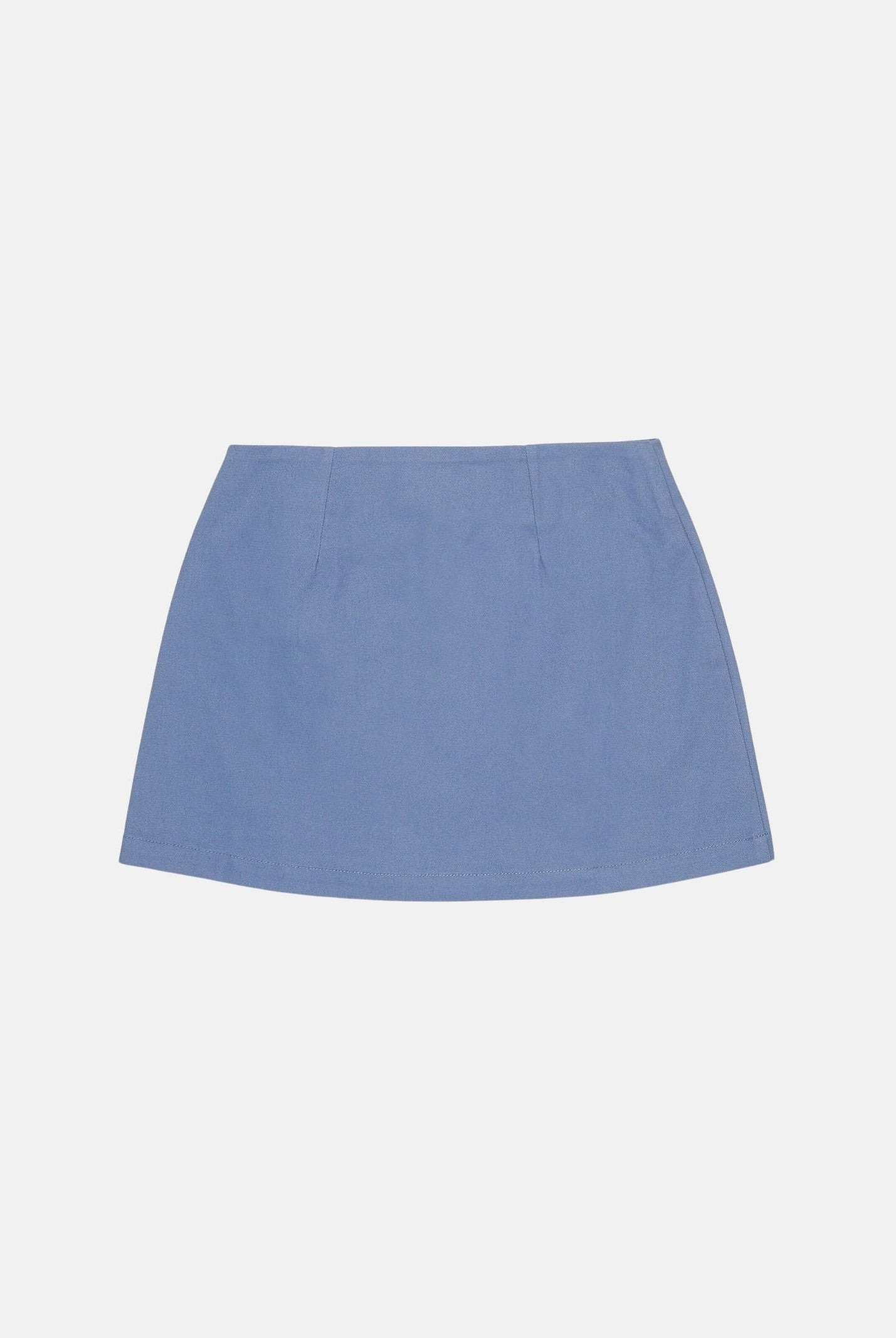 MARNI Gonna Thunderstone azzurro cielo, per donna, ragazzi e bambini con logo ricamato e doppi dettagli fibbia laterali. M01858M00XI 0M865 MARNI