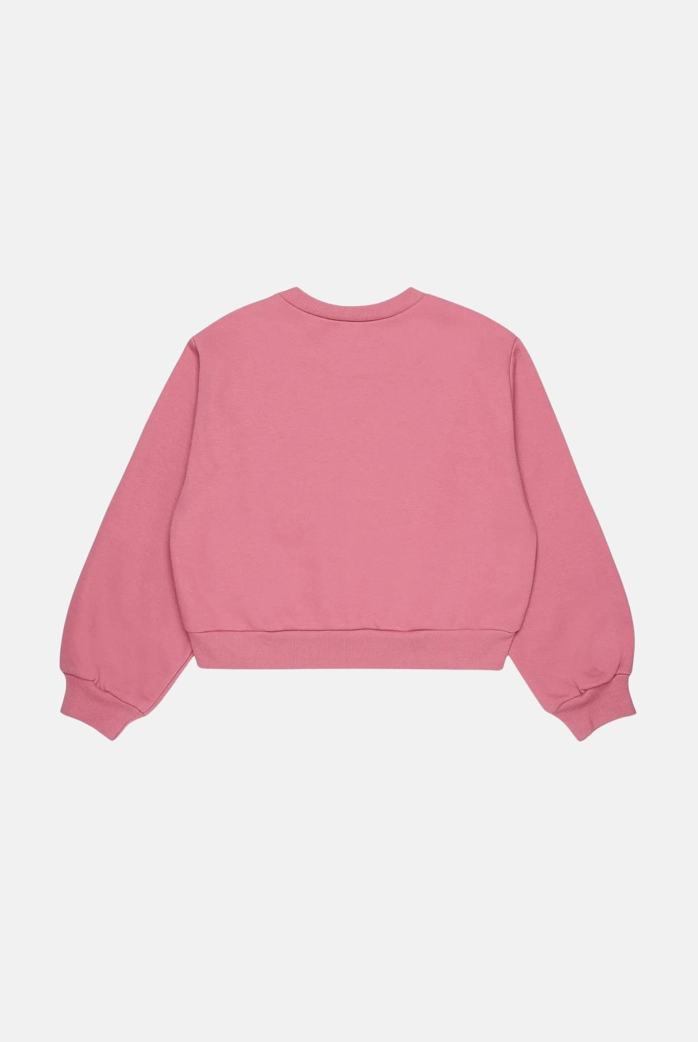 MARNI Felpa girocollo LOGO-PRINT SWEATSHIRT colore Sweet Pink, rosa per donna, ragazzi e bambini con logo frontale M01878M00V0 0M352 MARNI