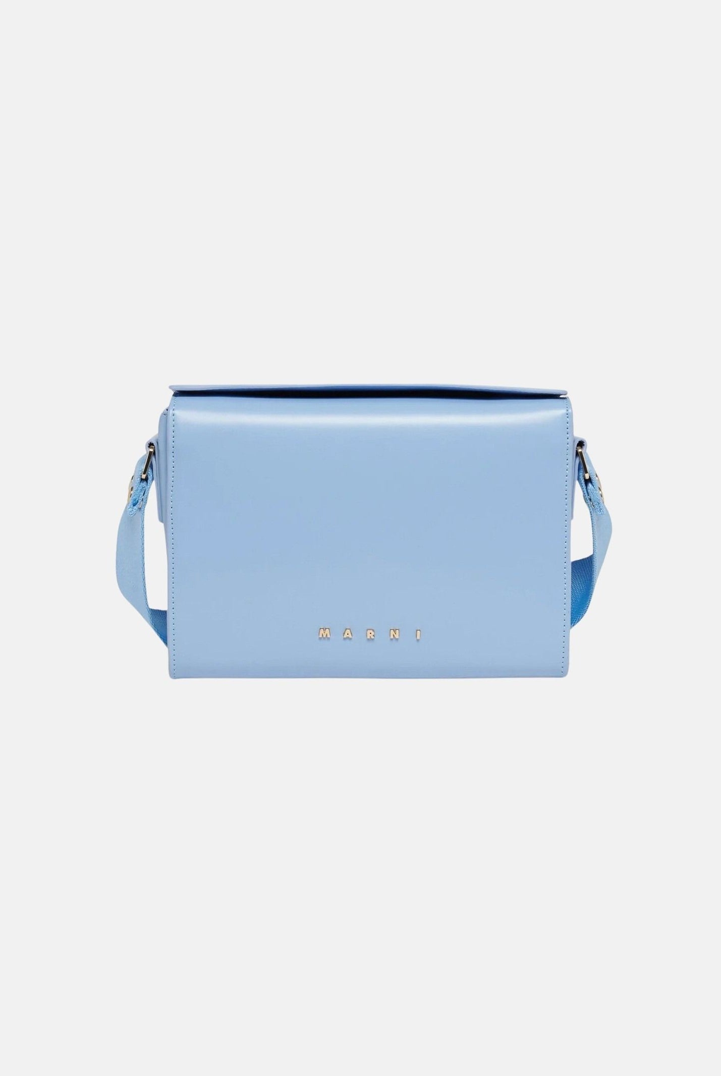 MARNI Borsa a tracolla VIVIAN BOX SHOULDER carta da zucchero-celeste, da donna M01967M00TK 0M863 MARNI