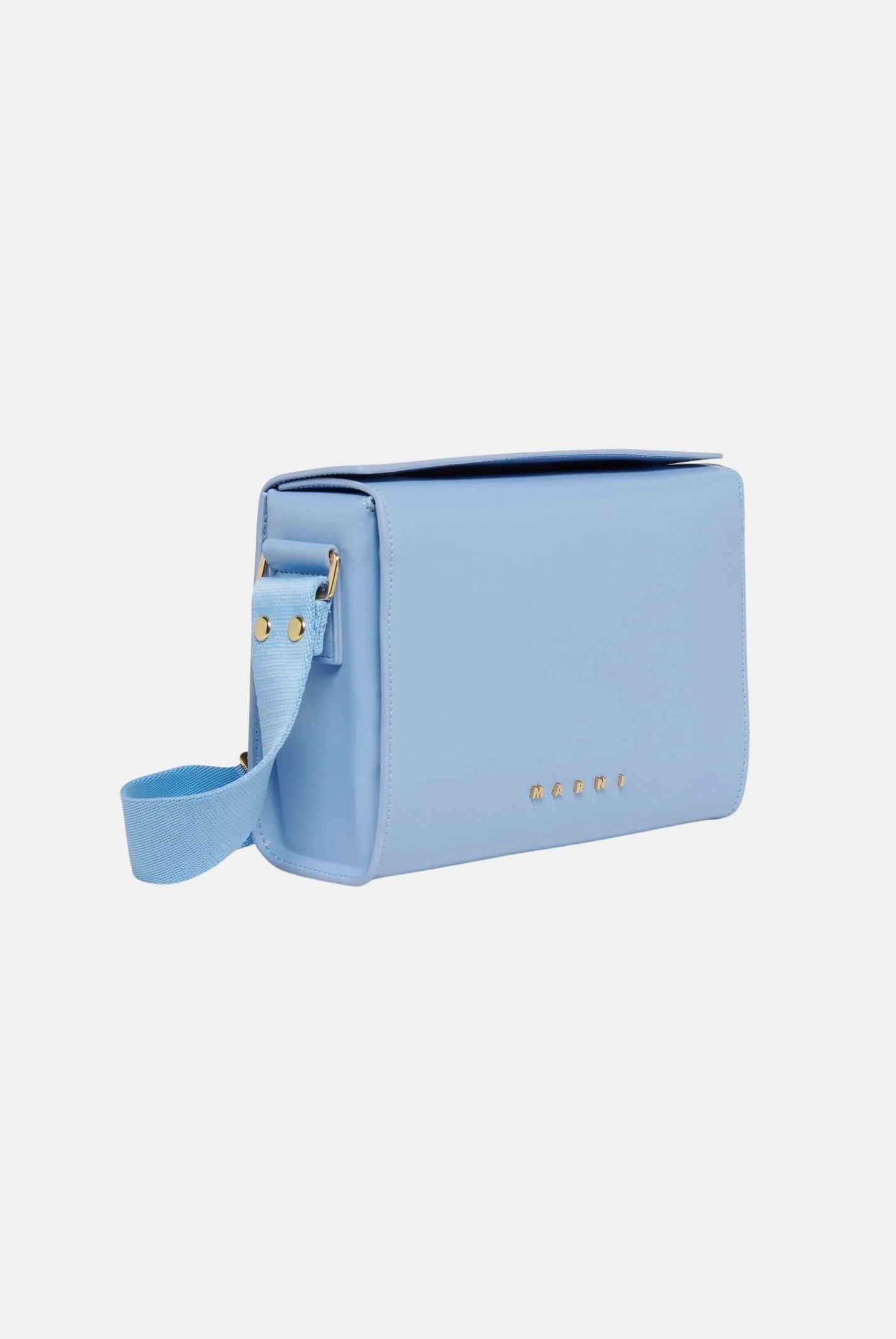 MARNI Borsa a tracolla VIVIAN BOX SHOULDER carta da zucchero-celeste, da donna M01967M00TK 0M863 MARNI