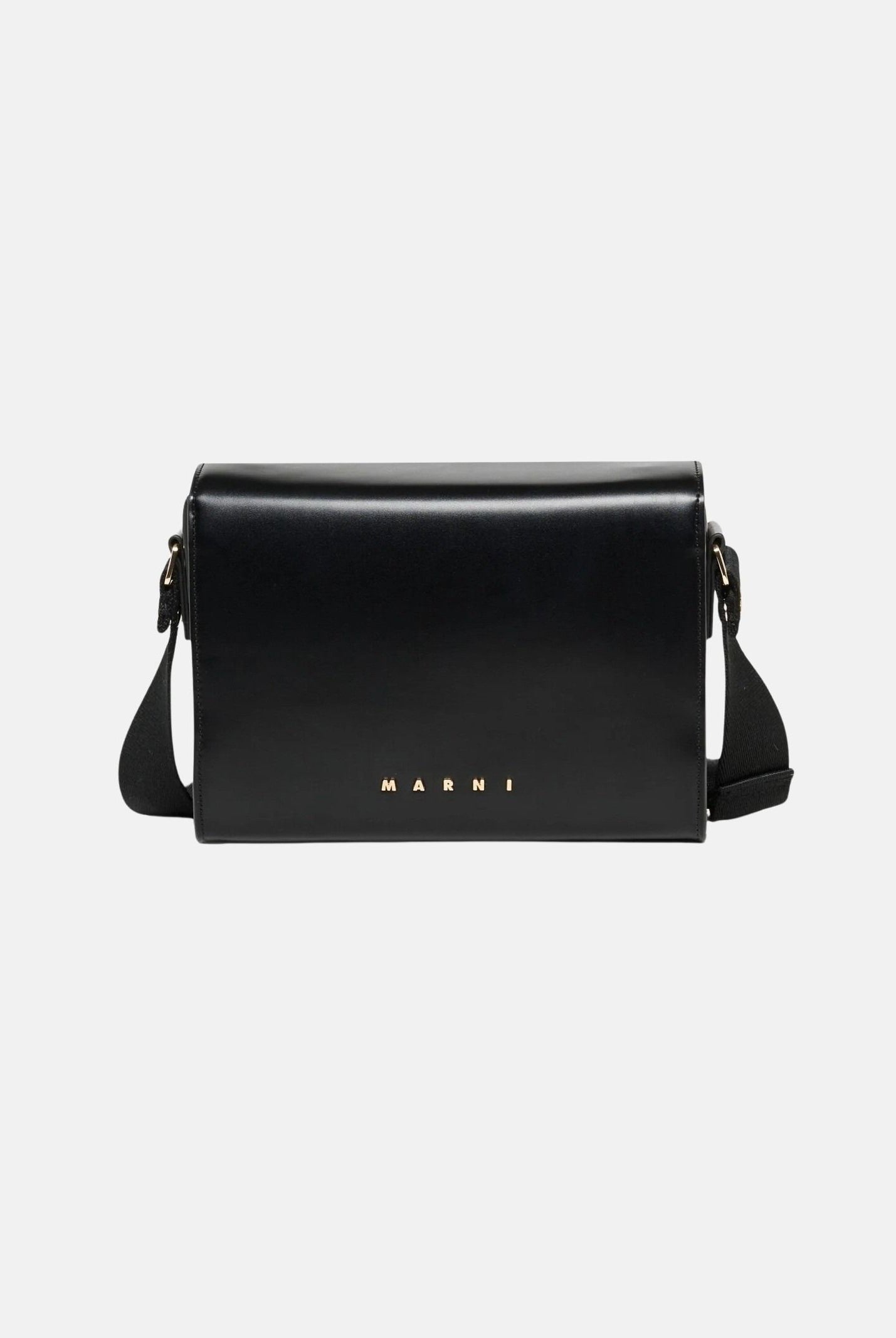 MARNI Borsa a tracolla VIVIAN CROSS-BODY nero da donna in tinta unita M01967M00TK 0M900 MARNI
