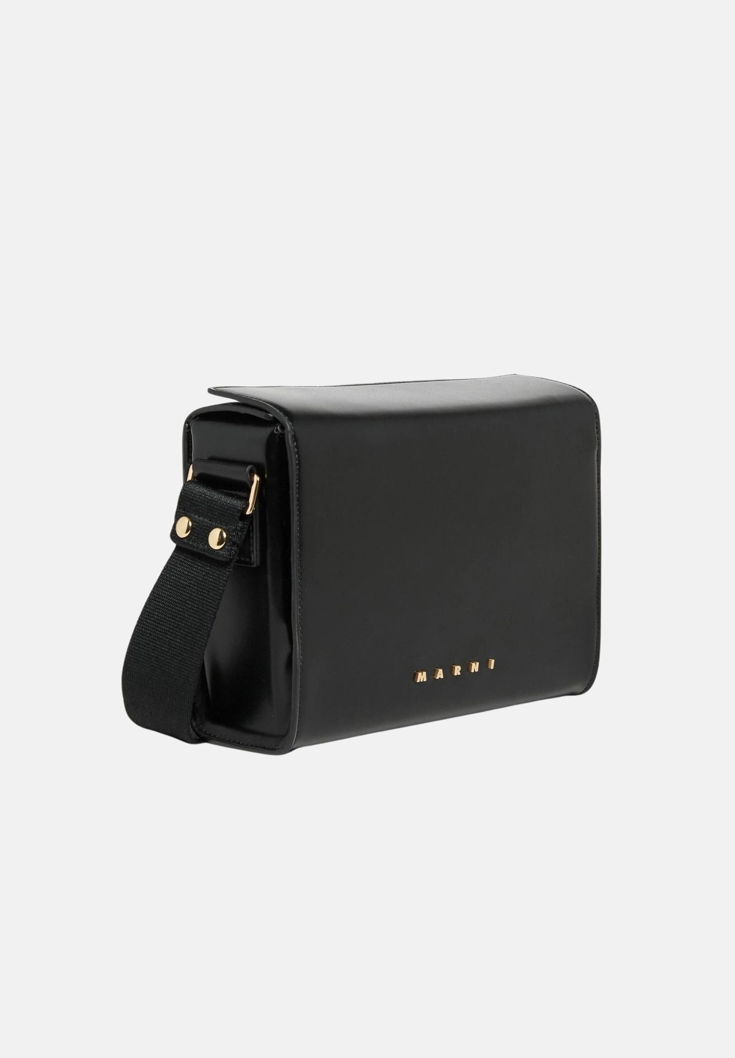 MARNI Borsa a tracolla VIVIAN CROSS-BODY nero da donna in tinta unita M01967M00TK 0M900 MARNI