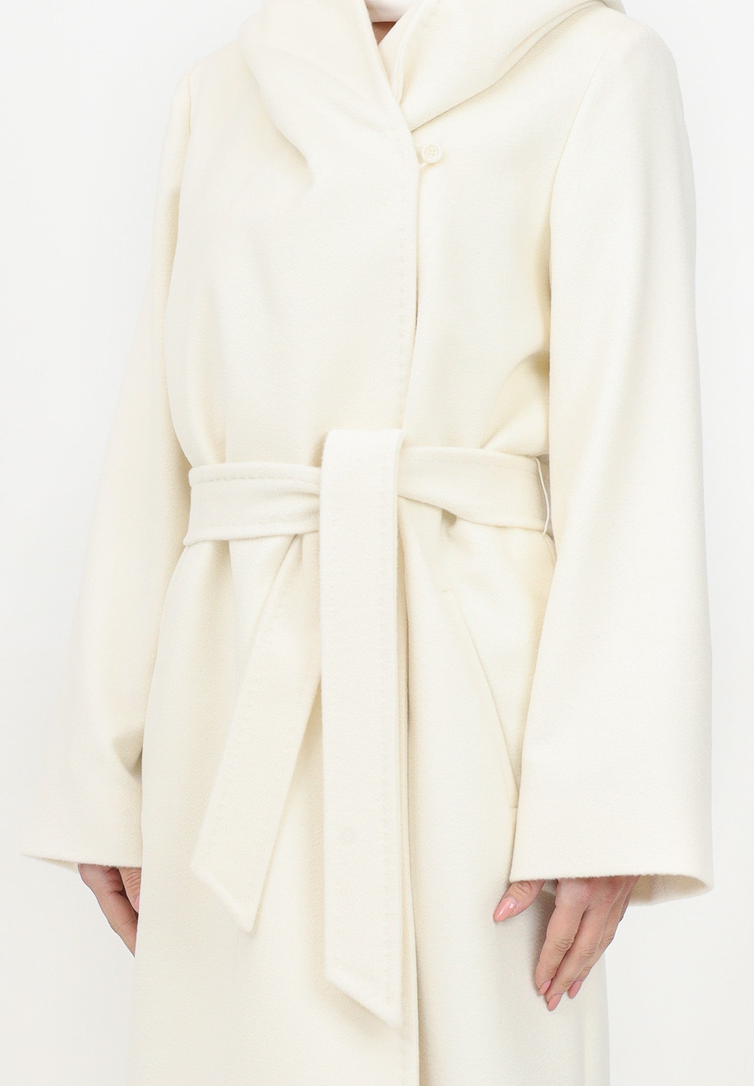 MAX MARA Cappotto panna da donna modello Newmang 2426016111600 001 MAX MARA STUDIO
