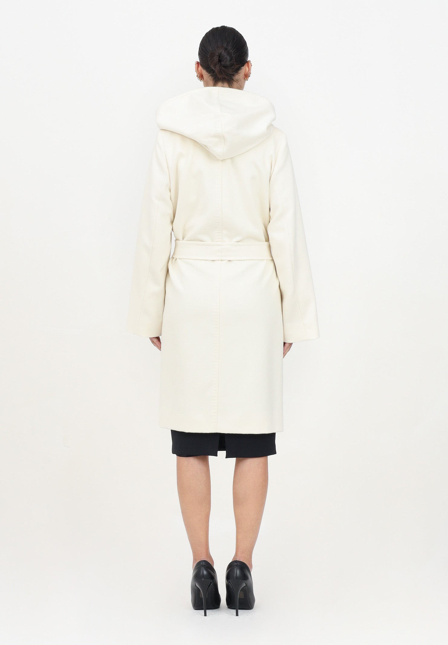 MAX MARA Cappotto panna da donna modello Newmang 2426016111600 001 MAX MARA