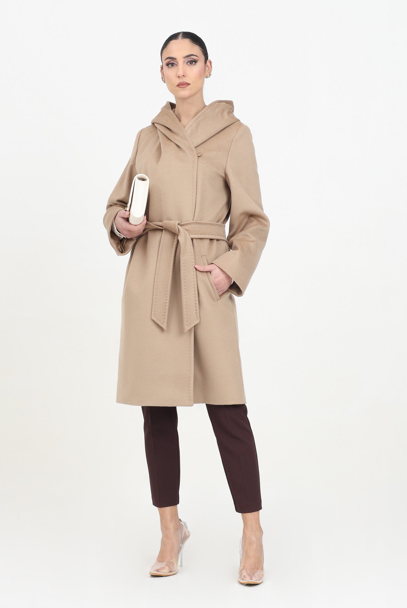 MAX MARA Cappotto cammello da donna modello Newmang 2426016111600 006 MAX MARA