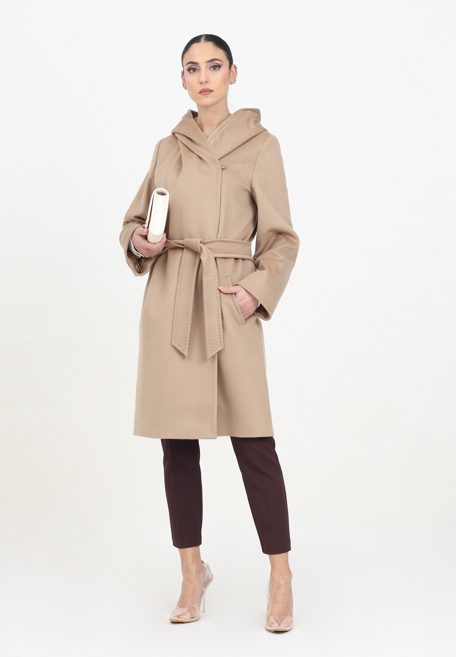 MAX MARA Cappotto cammello da donna modello Newmang 2426016111600 006 MAX MARA