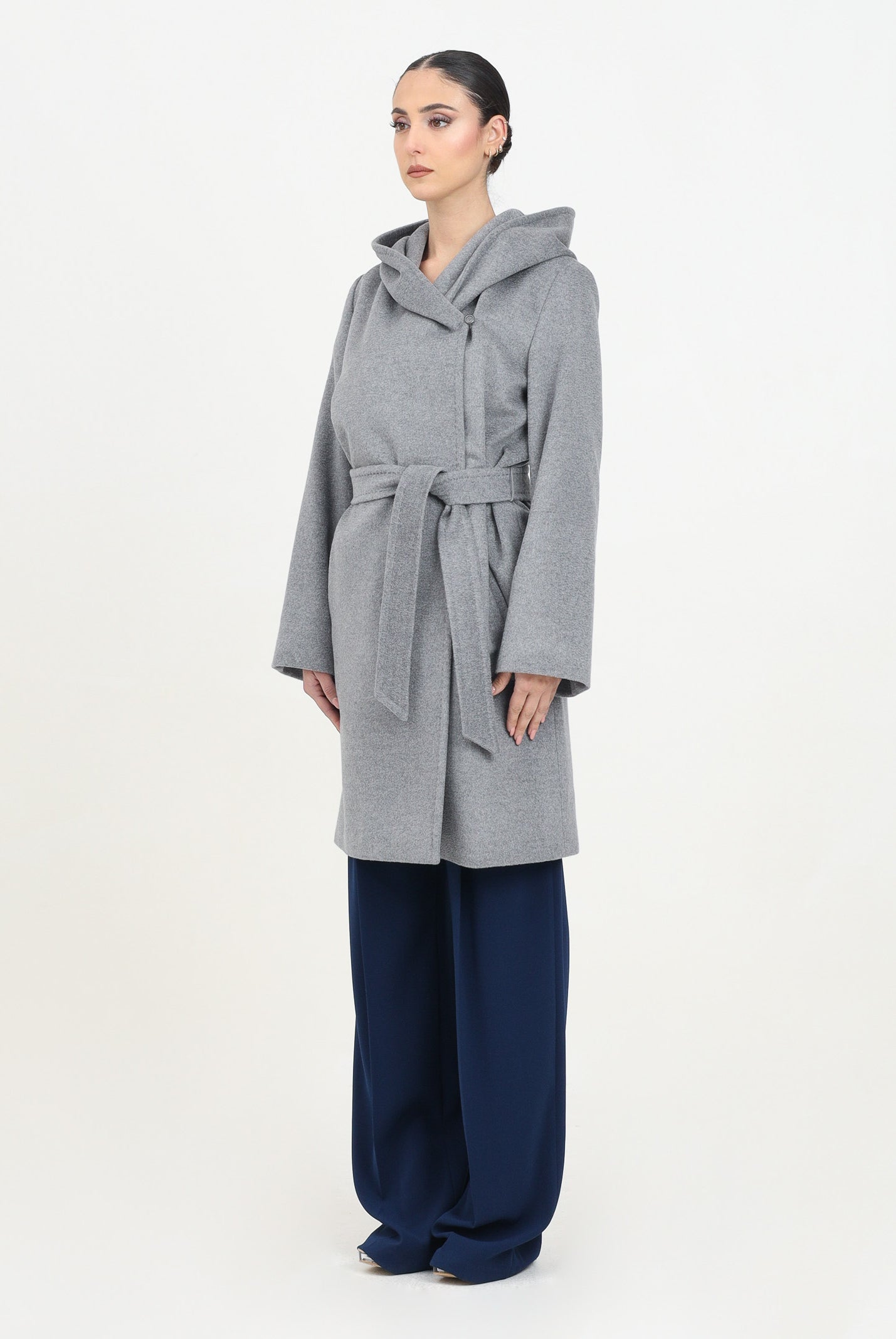 MAX MARA Cappotto grigio da donna modello Newmang 2426016111600 011 MAX MARA