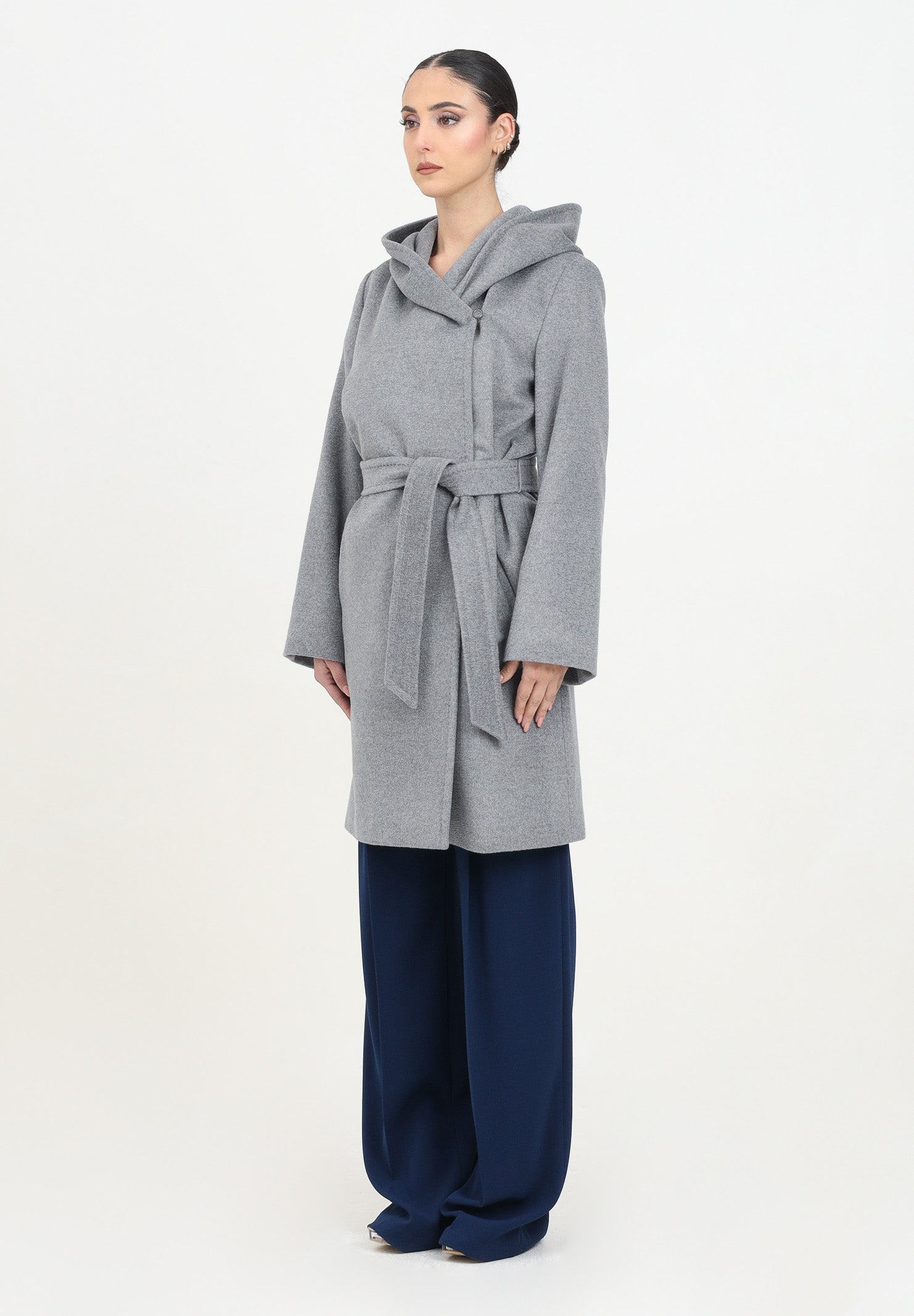 MAX MARA Cappotto grigio da donna modello Newmang 2426016111600 011 MAX MARA