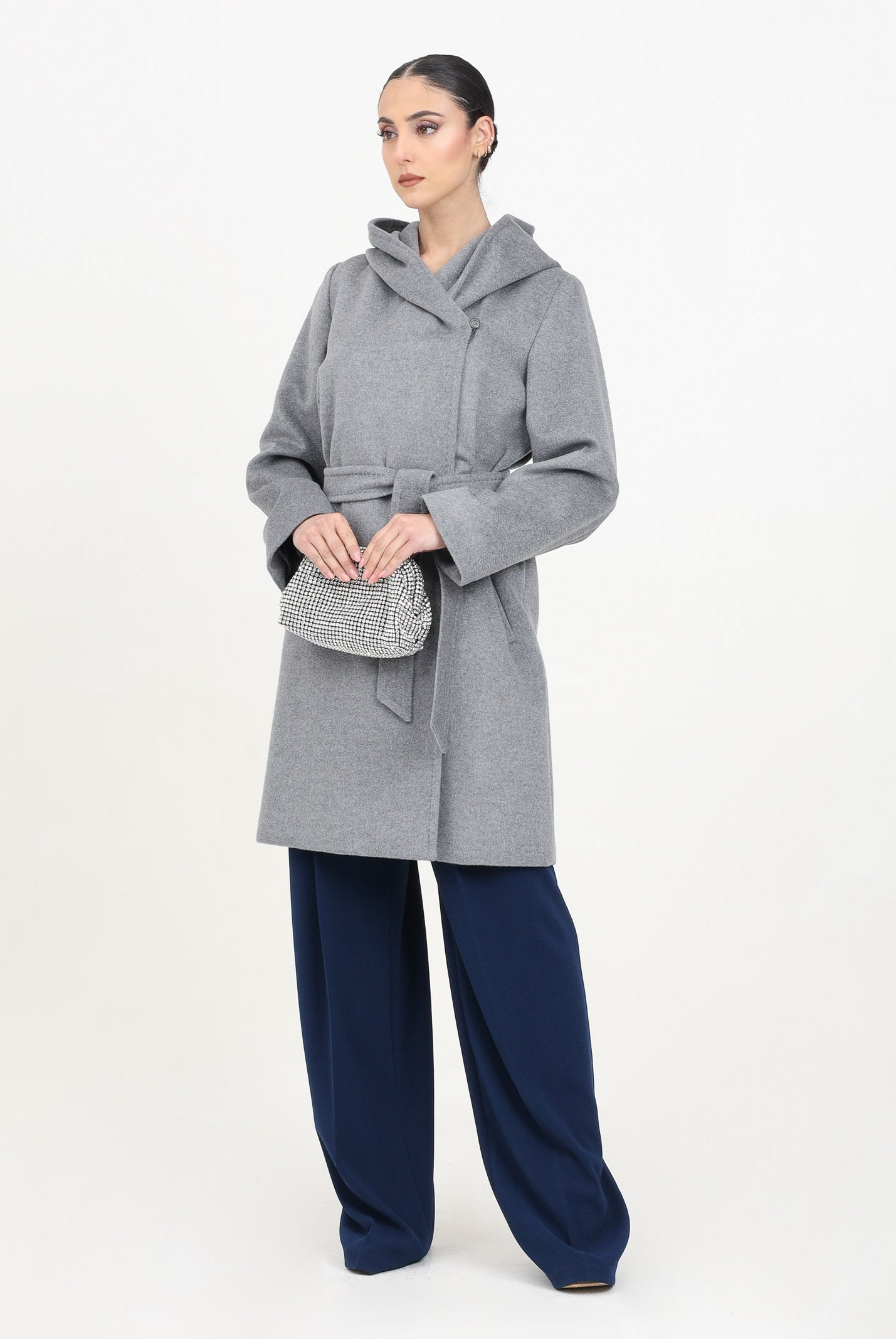 MAX MARA Cappotto grigio da donna modello Newmang 2426016111600 011 MAX MARA