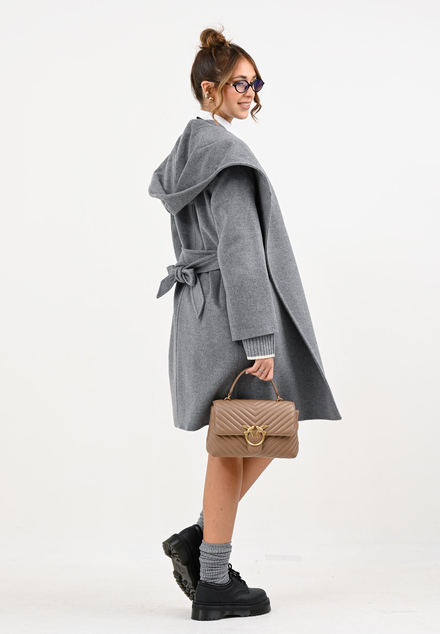 MAX MARA Cappotto grigio da donna modello Newmang 2426016111600 011 MAX MARA